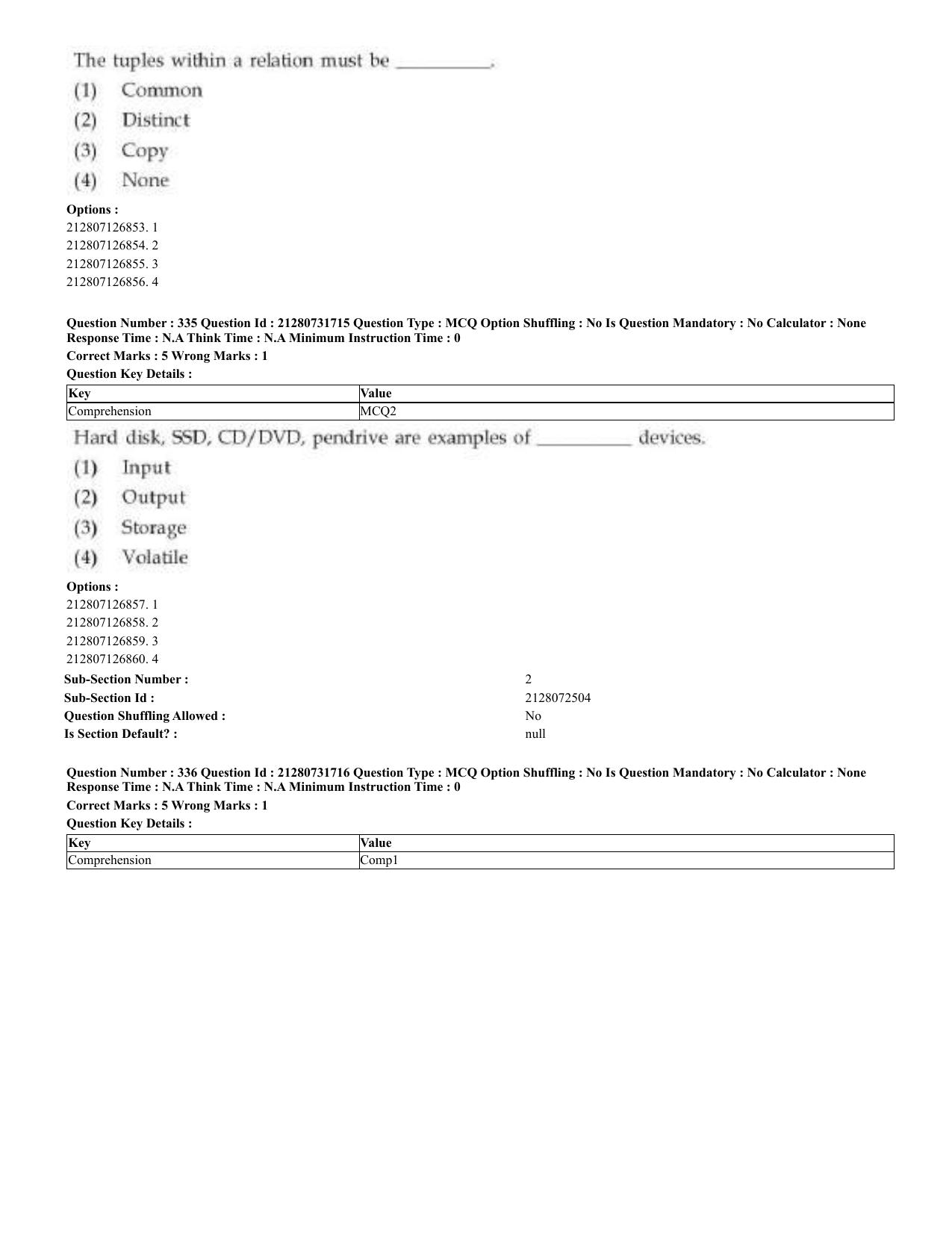 CUET 2023 English Malayalam Shift 3 Question Papers - Page 185