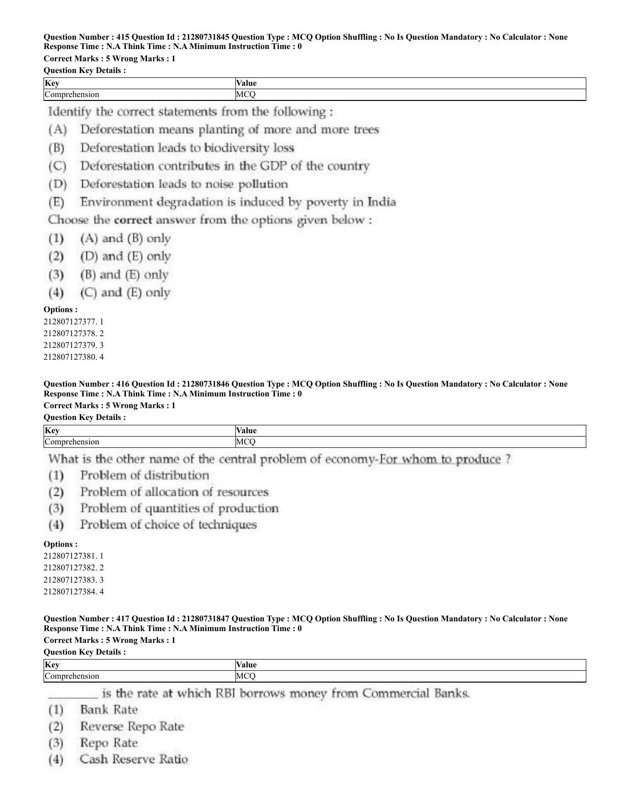 CUET 2023 English Malayalam Shift 3 Question Papers - Page 226
