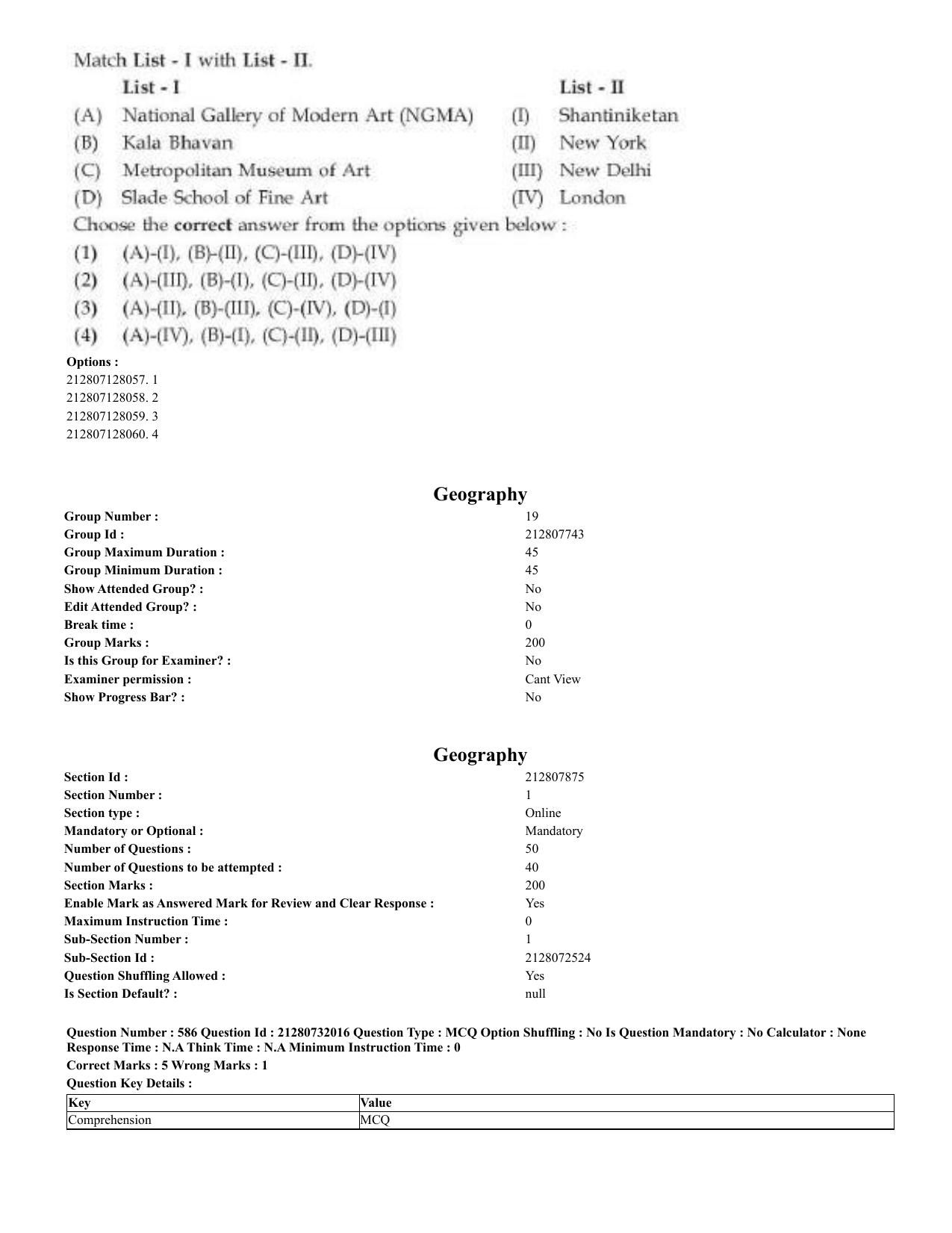 CUET 2023 English Malayalam Shift 3 Question Papers - Page 314