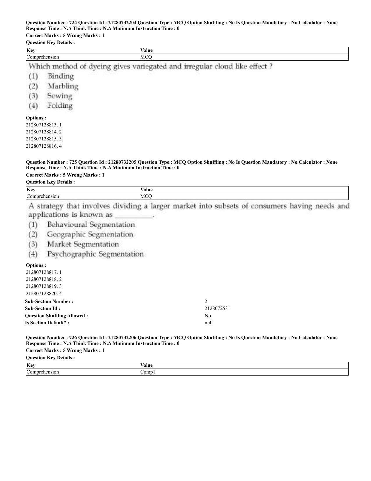 CUET 2023 English Malayalam Shift 3 Question Papers - Page 378