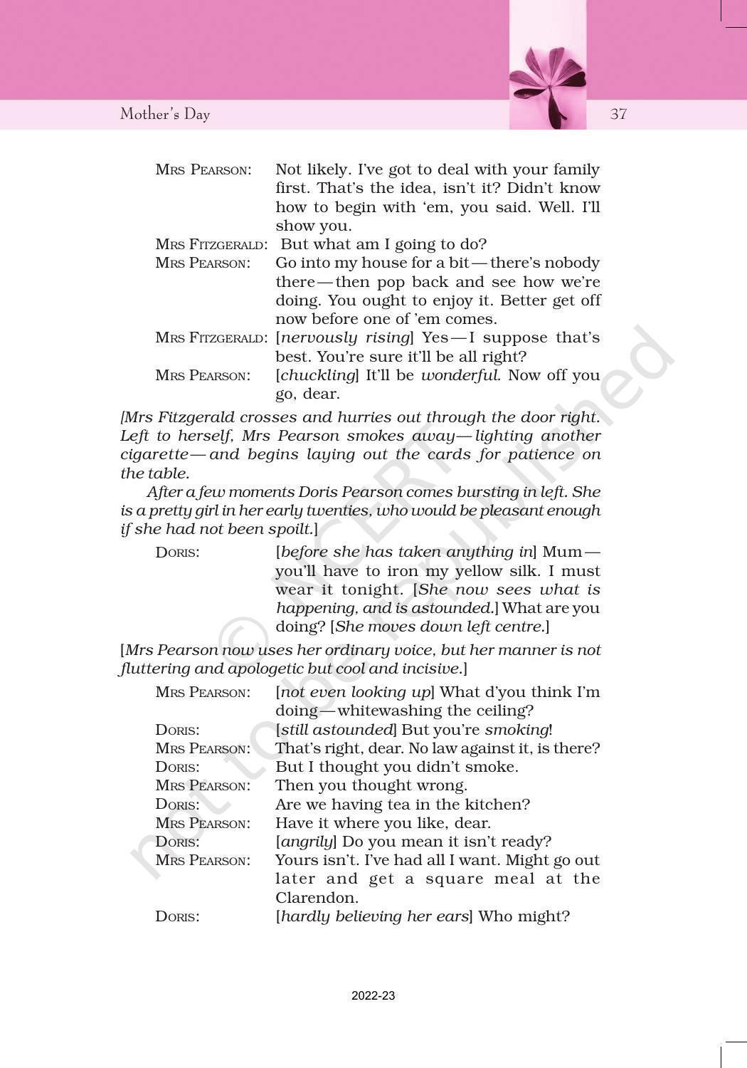 NCERT Book for Class 11 English Snapshots Chapter 5 Mother’s Day - Page 6