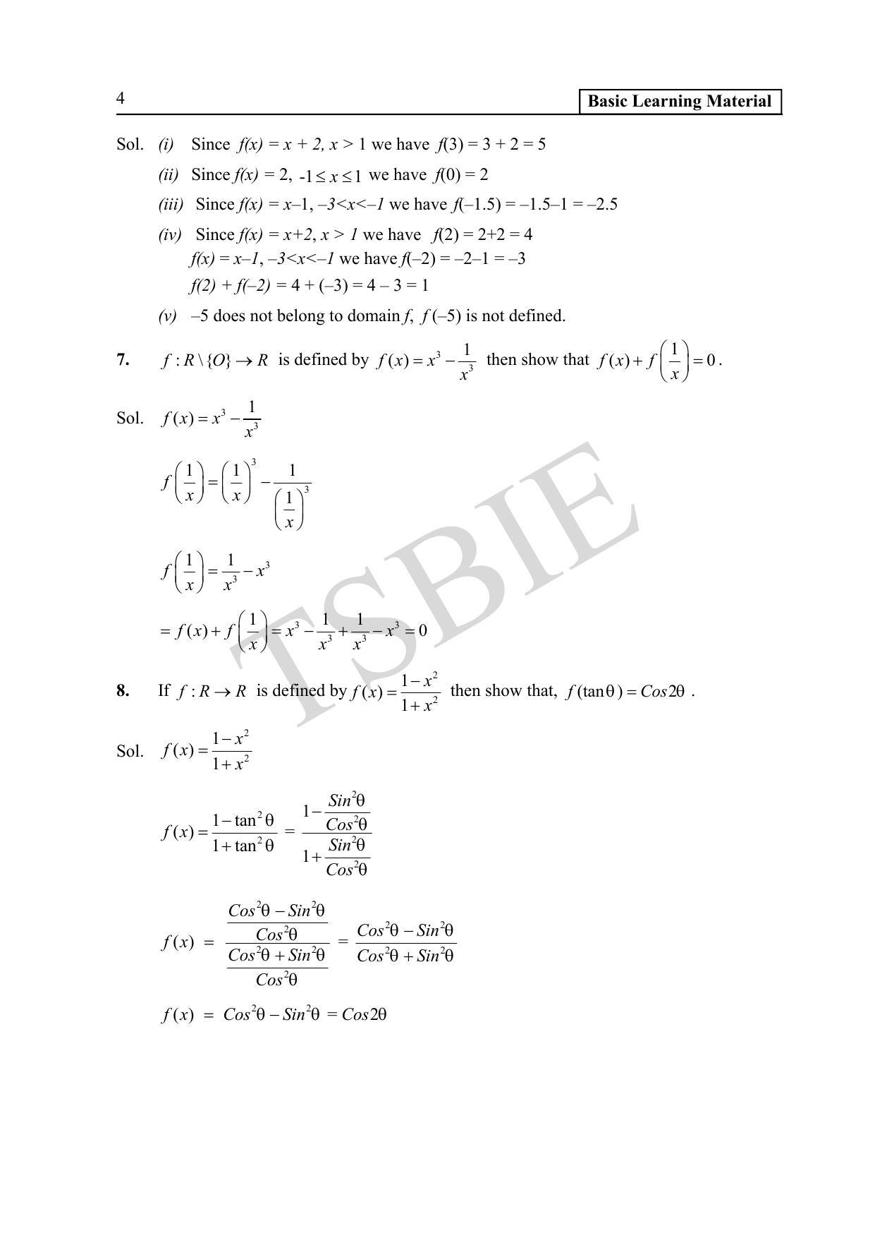TS SCERT Inter 1st Year Maths IA Path 1 (English Medium) Text Book - Page 9