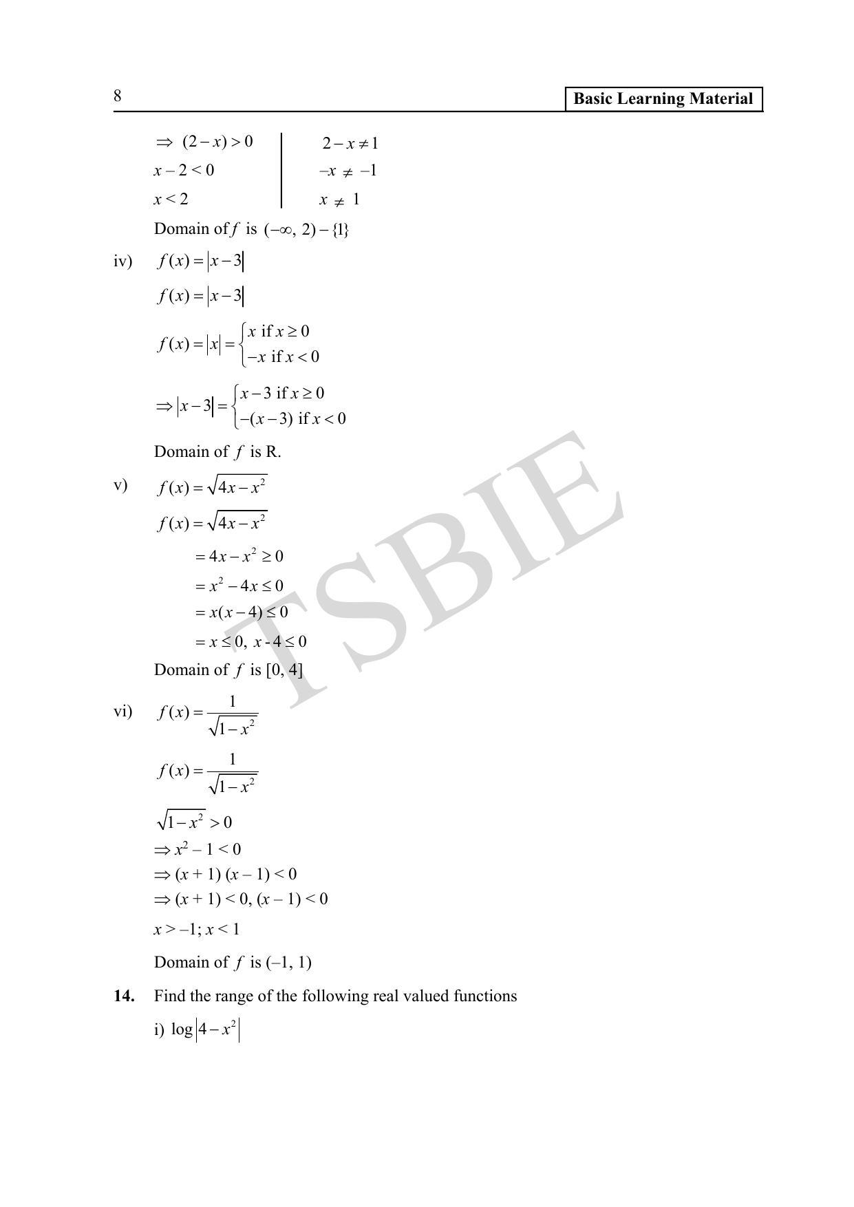 TS SCERT Inter 1st Year Maths IA Path 1 (English Medium) Text Book - Page 13