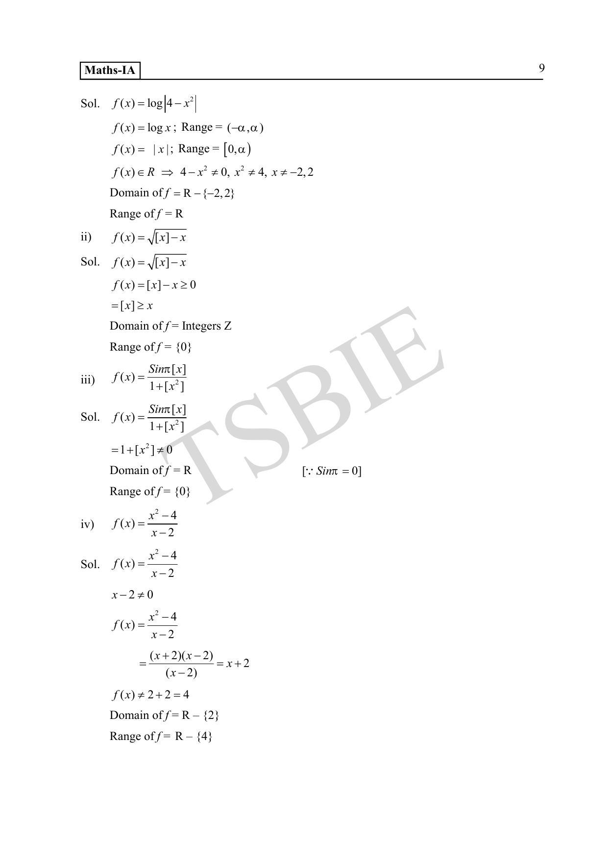 TS SCERT Inter 1st Year Maths IA Path 1 (English Medium) Text Book - Page 14