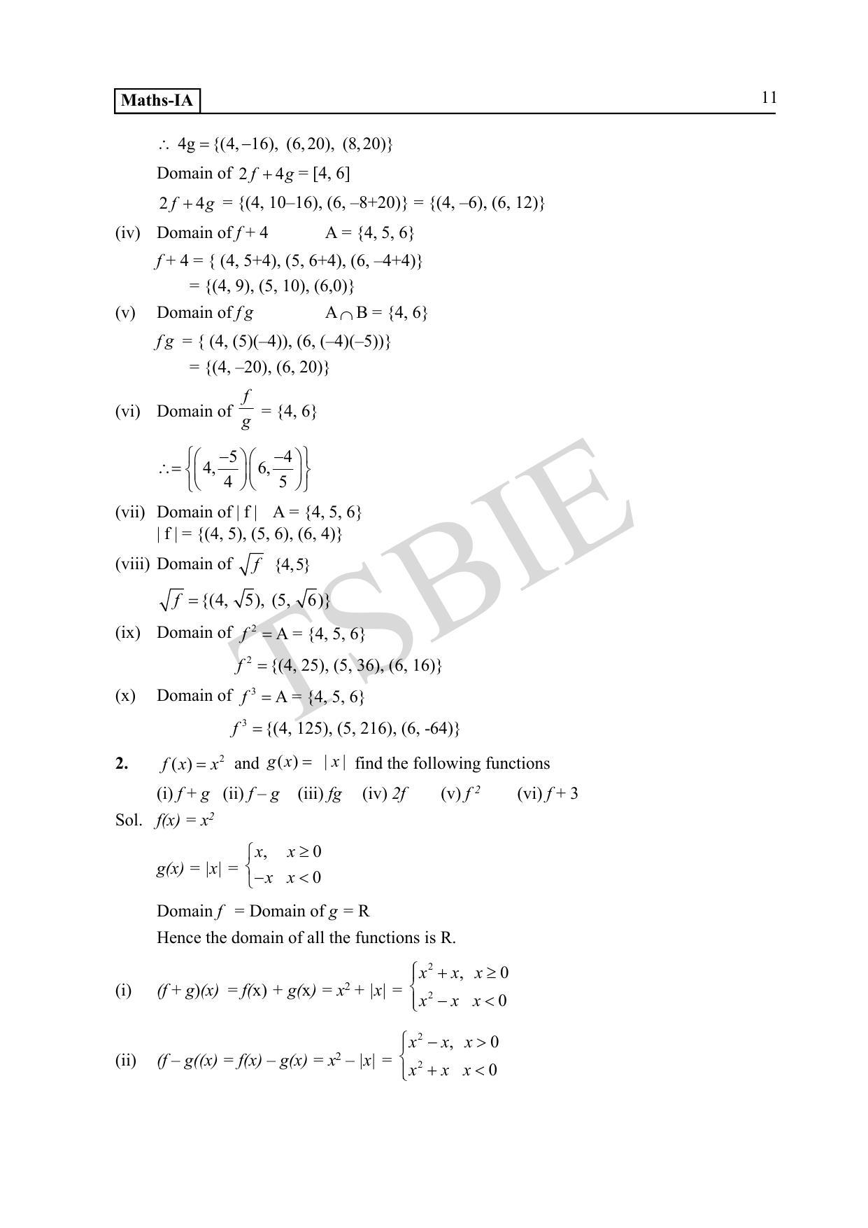 TS SCERT Inter 1st Year Maths IA Path 1 (English Medium) Text Book - Page 16