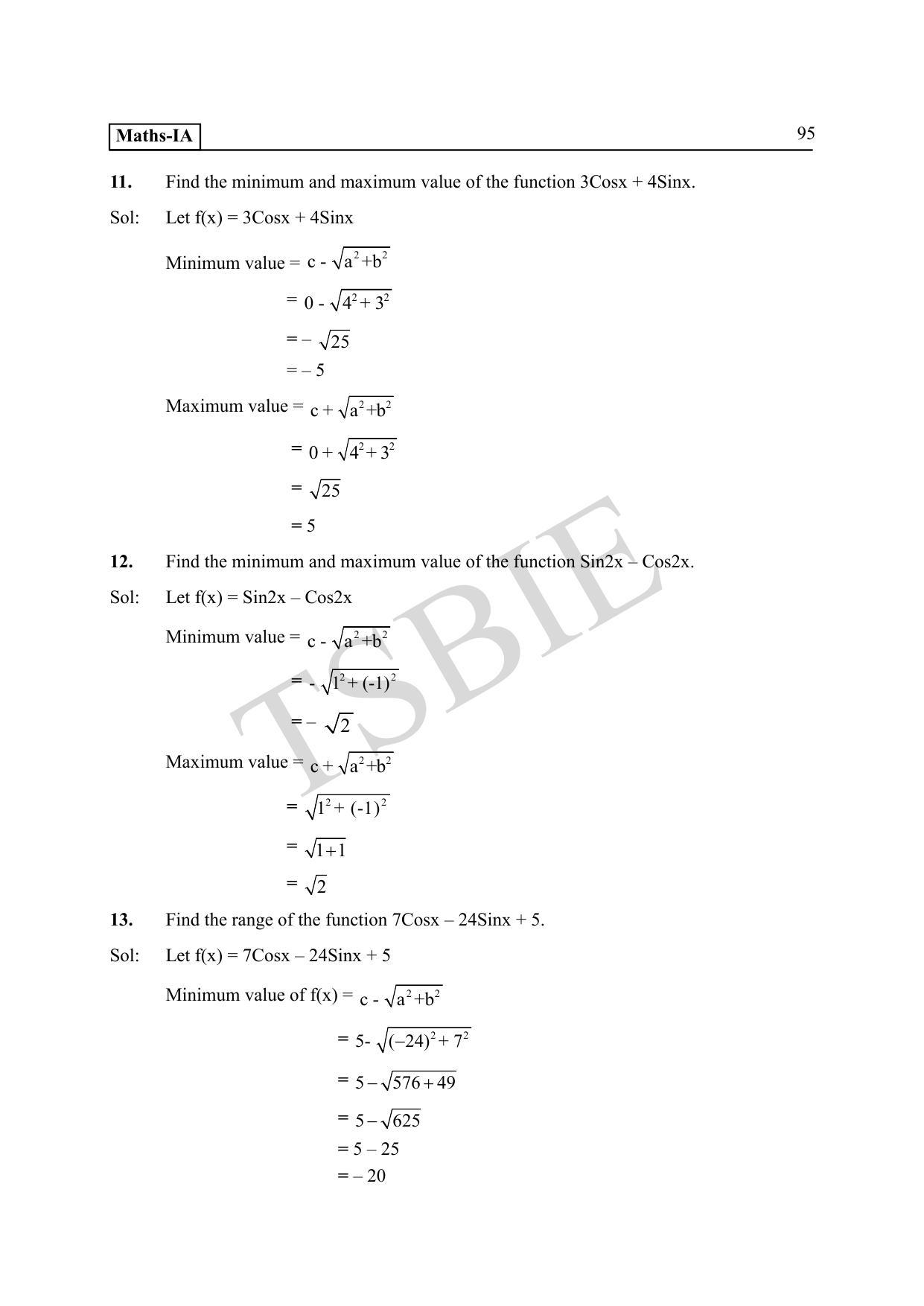 TS SCERT Inter 1st Year Maths IA Path 1 (English Medium) Text Book - Page 100