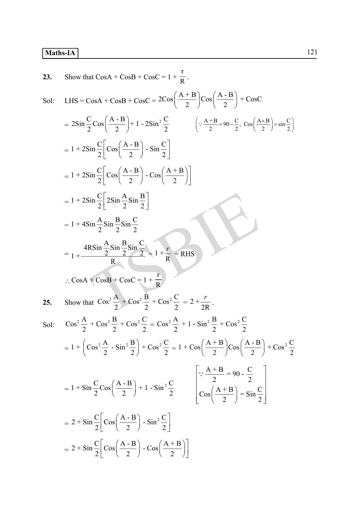 TS SCERT Inter 1st Year Maths IA Path 1 (English Medium) Text Book - Page 126
