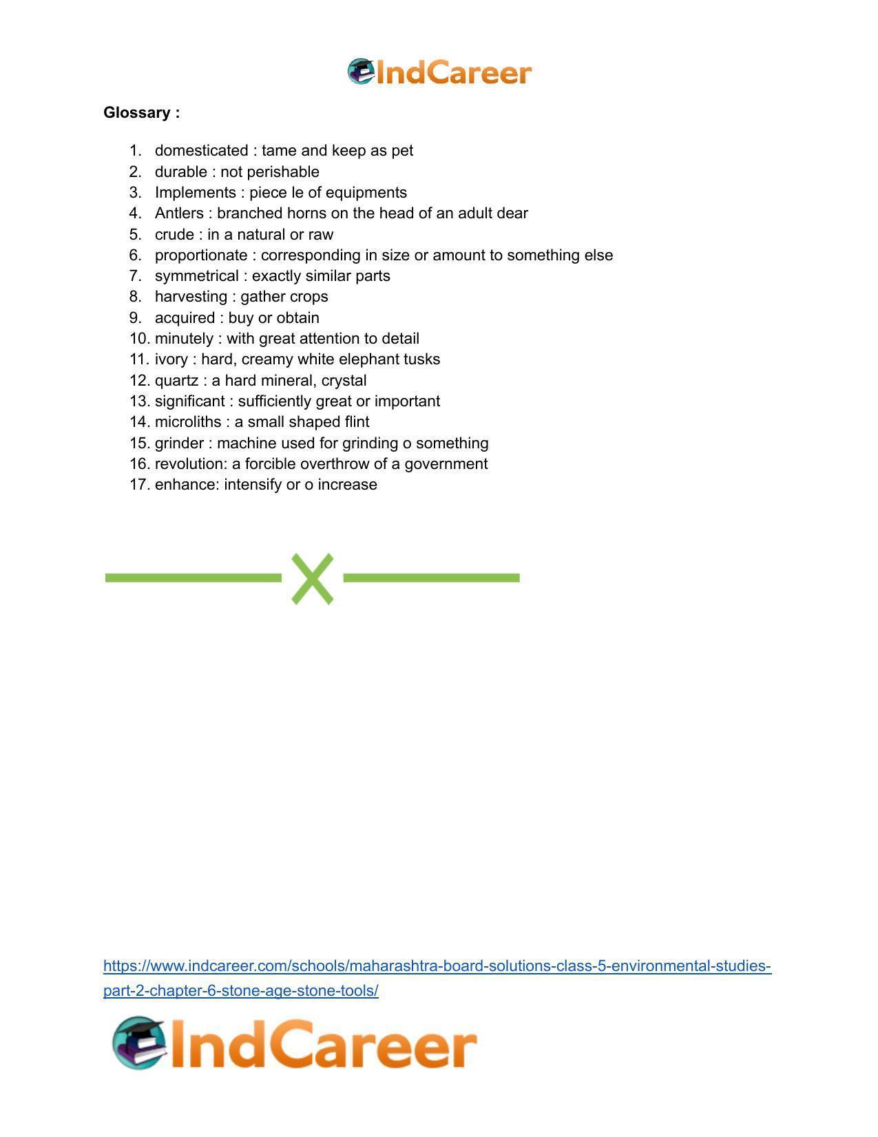 Maharashtra Board Solutions Class 5-Environmental Studies (Part 2): Chapter 6- Stone Age: Stone Tools - Page 21