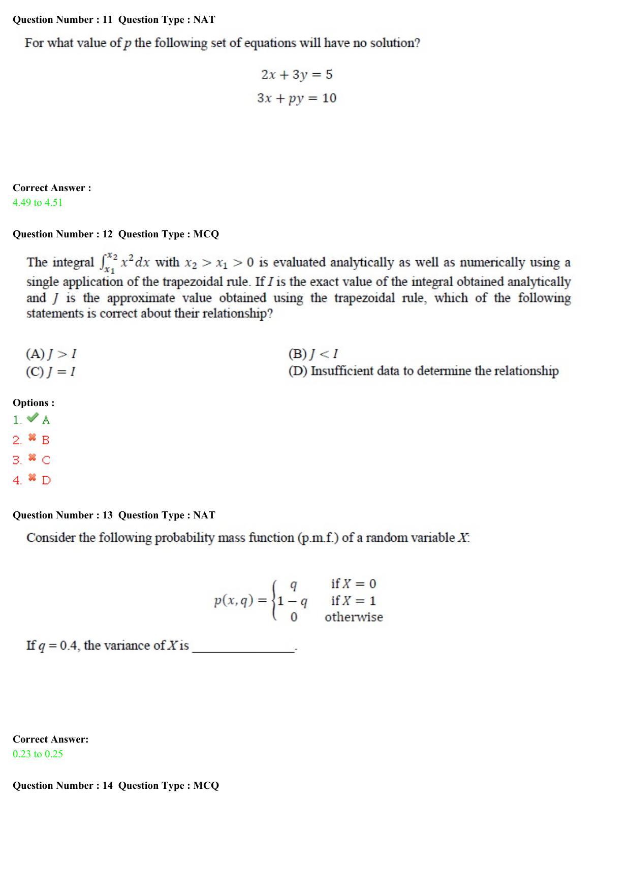 GATE 2015 Civil Engineering (CE) Question Paper with Answer Key - Page 6