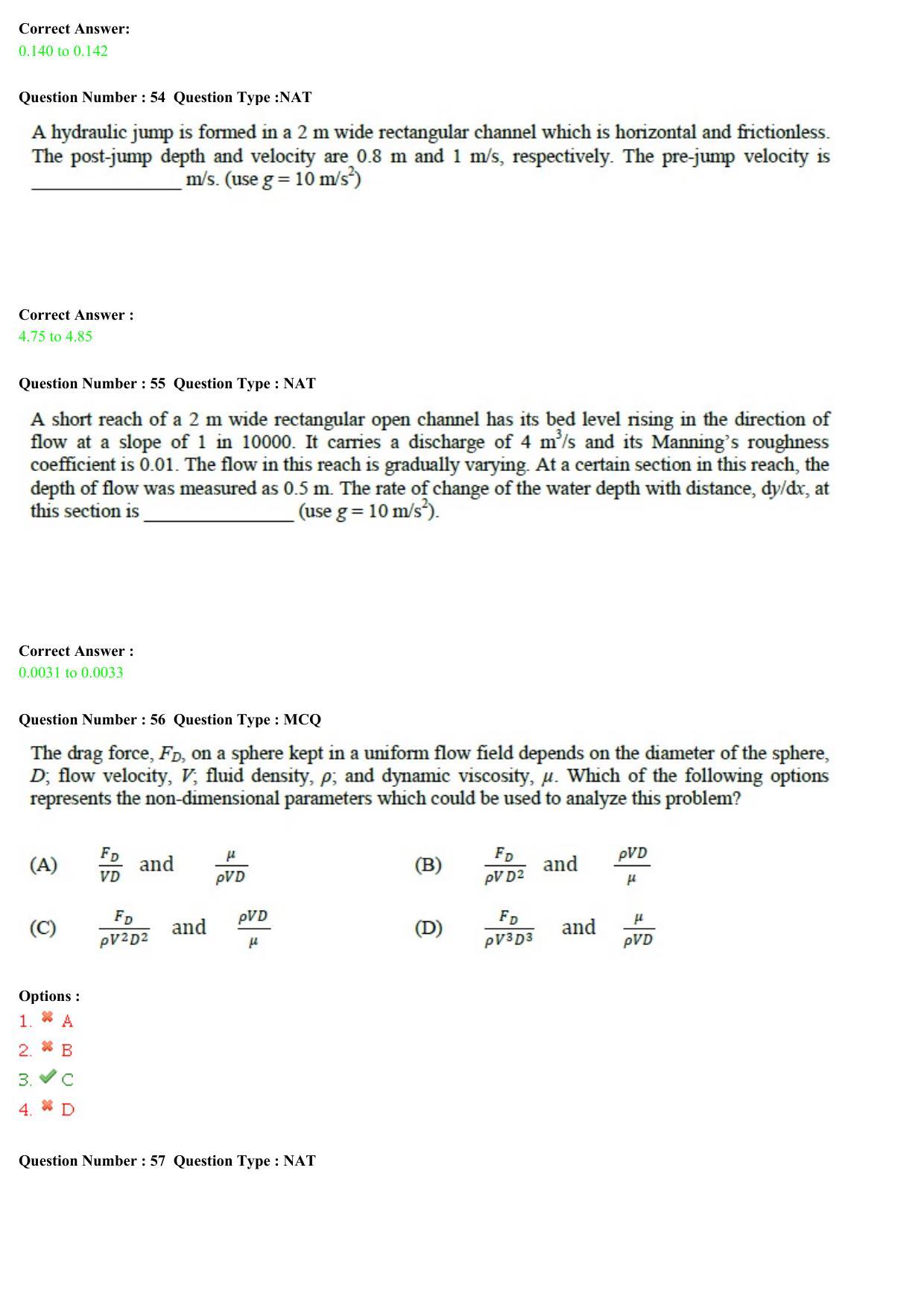 GATE 2015 Civil Engineering (CE) Question Paper with Answer Key - Page 23