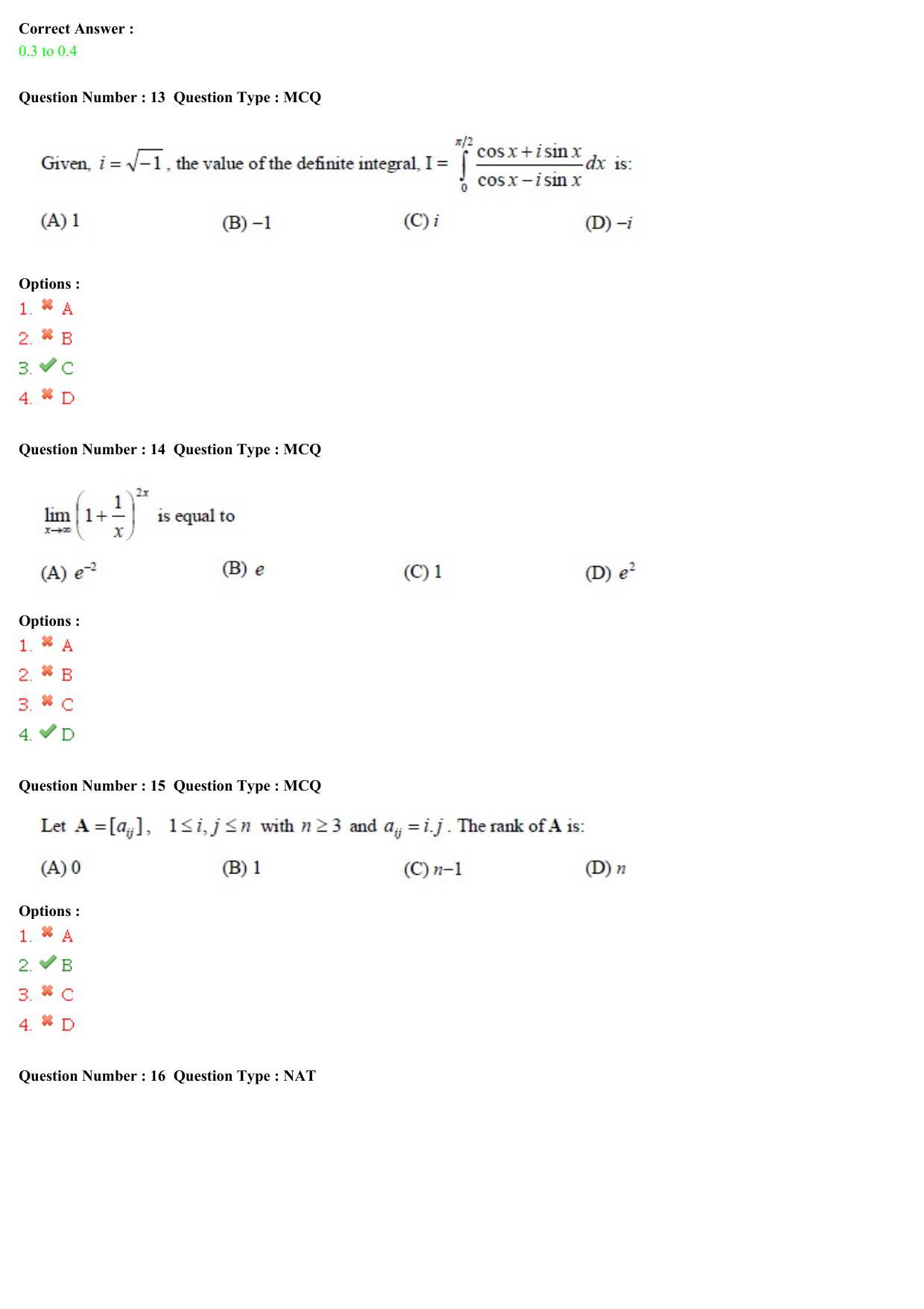 GATE 2015 Civil Engineering (CE) Question Paper with Answer Key - Page 33