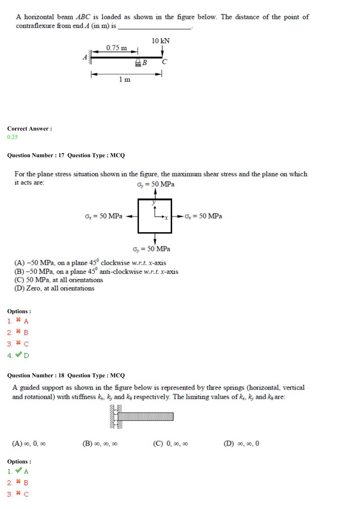 GATE 2015 Civil Engineering (CE) Question Paper with Answer Key - Page 34