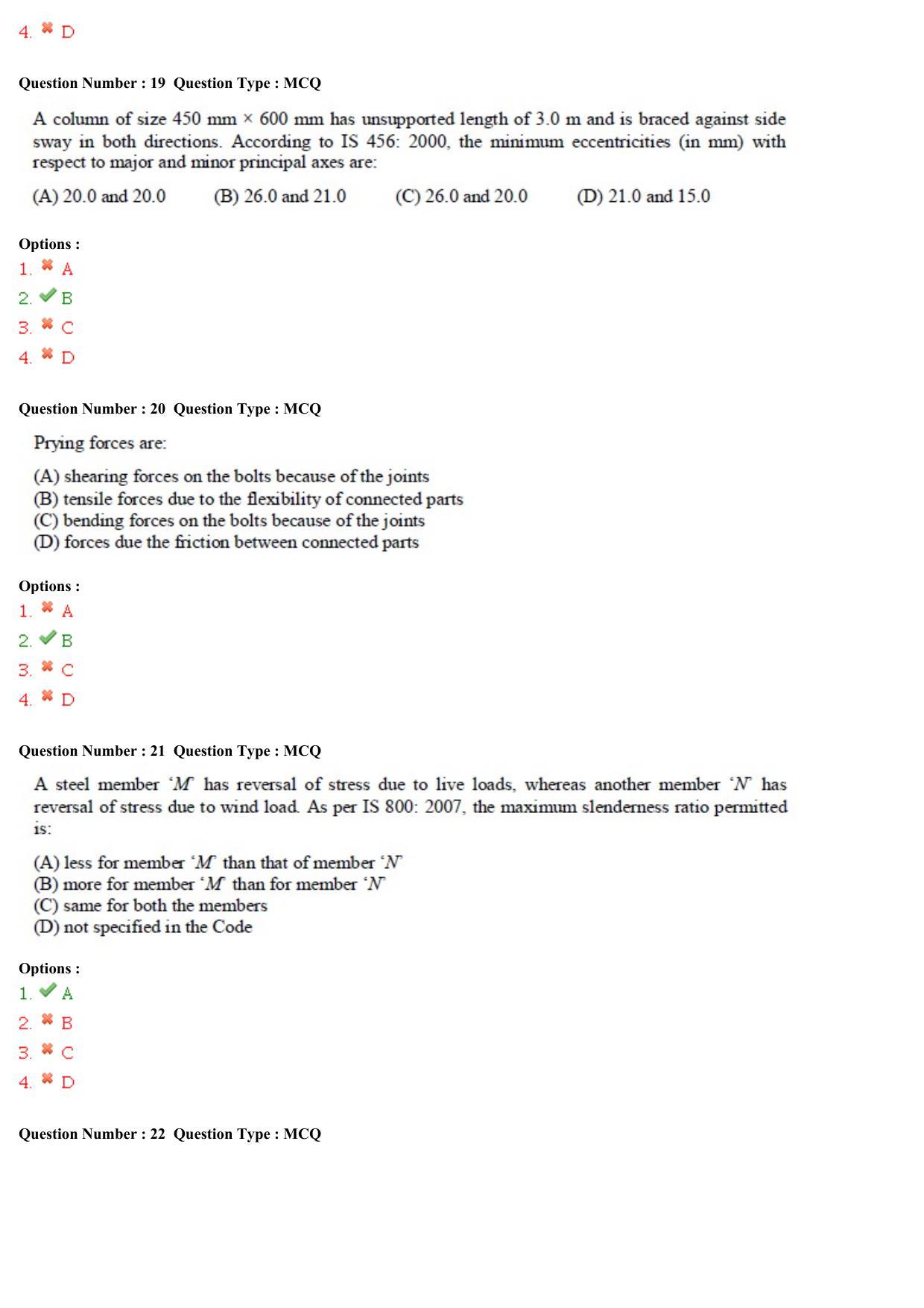 GATE 2015 Civil Engineering (CE) Question Paper with Answer Key - Page 35
