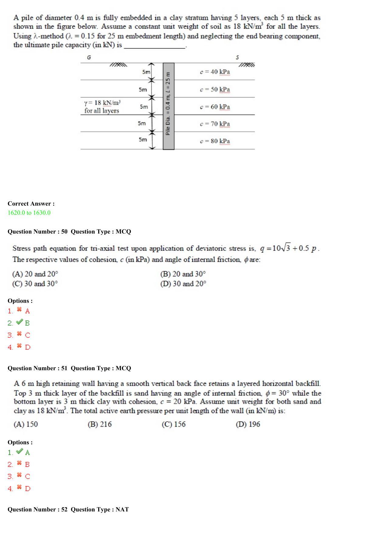GATE 2015 Civil Engineering (CE) Question Paper with Answer Key - Page 44