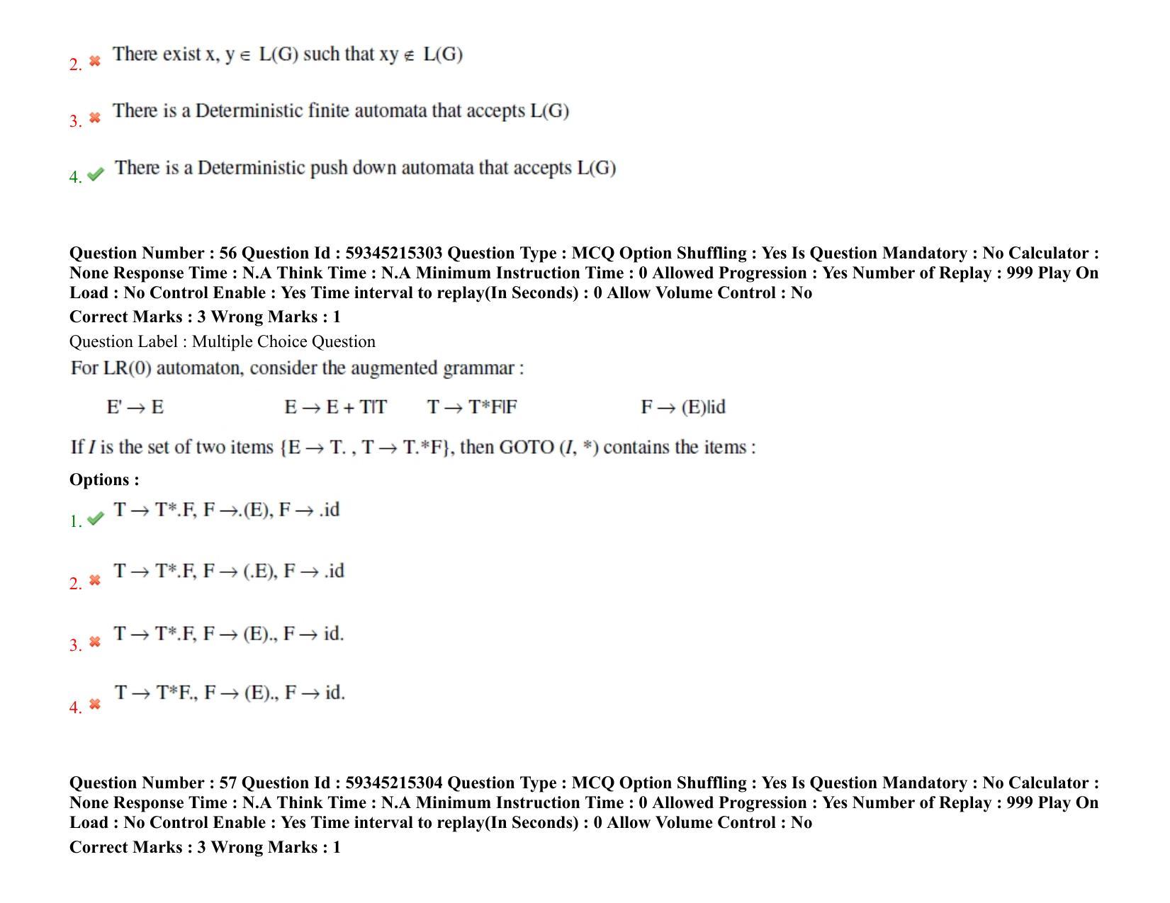 BHU RET Computer Science 2021 Question Paper - Page 46