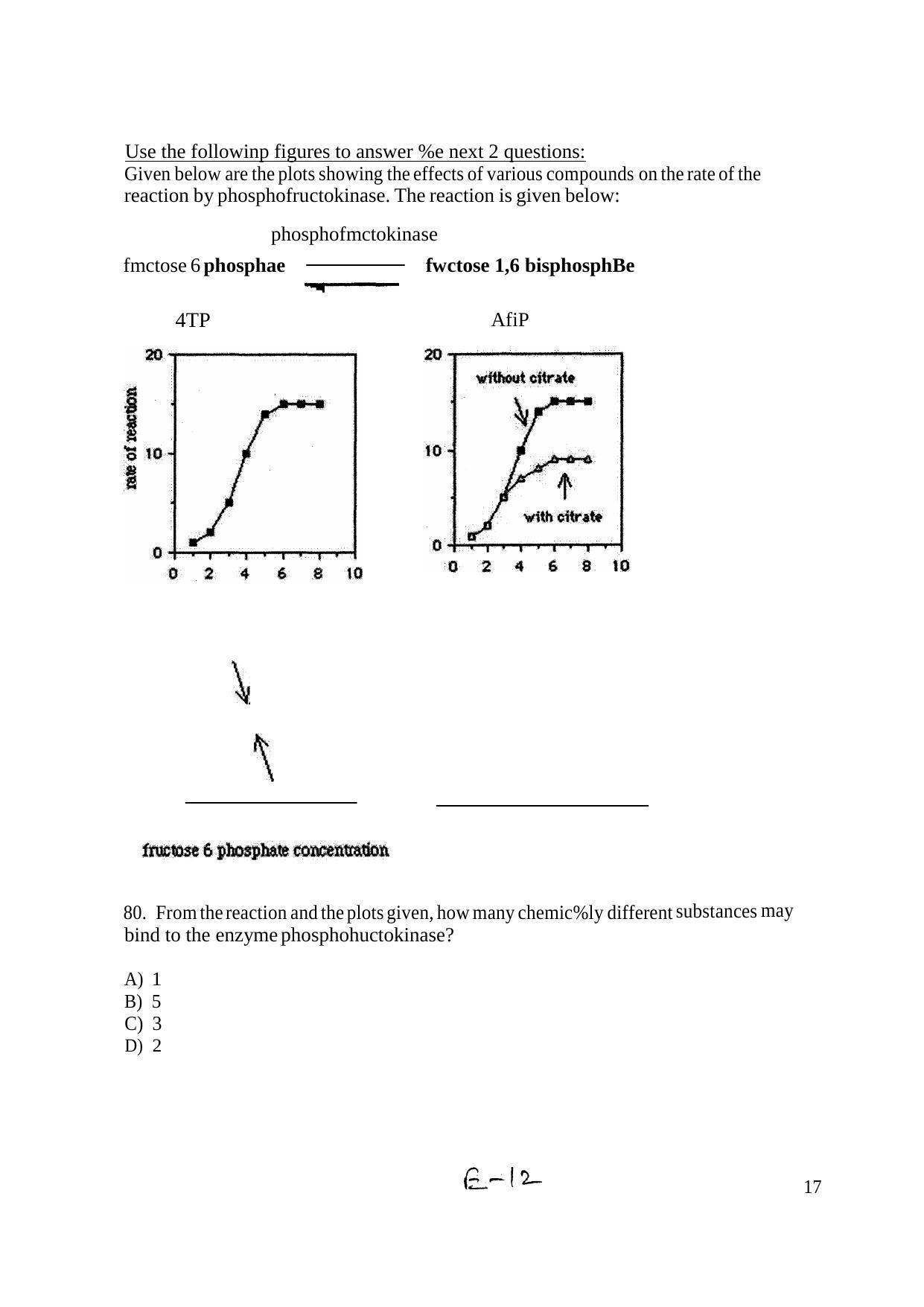 INI CET Biochemistry Practice Paper - Page 17