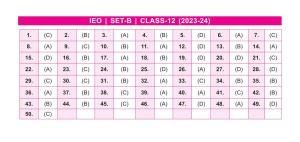 SOF IEO Class 12 SET B 2023-24 Answer Key