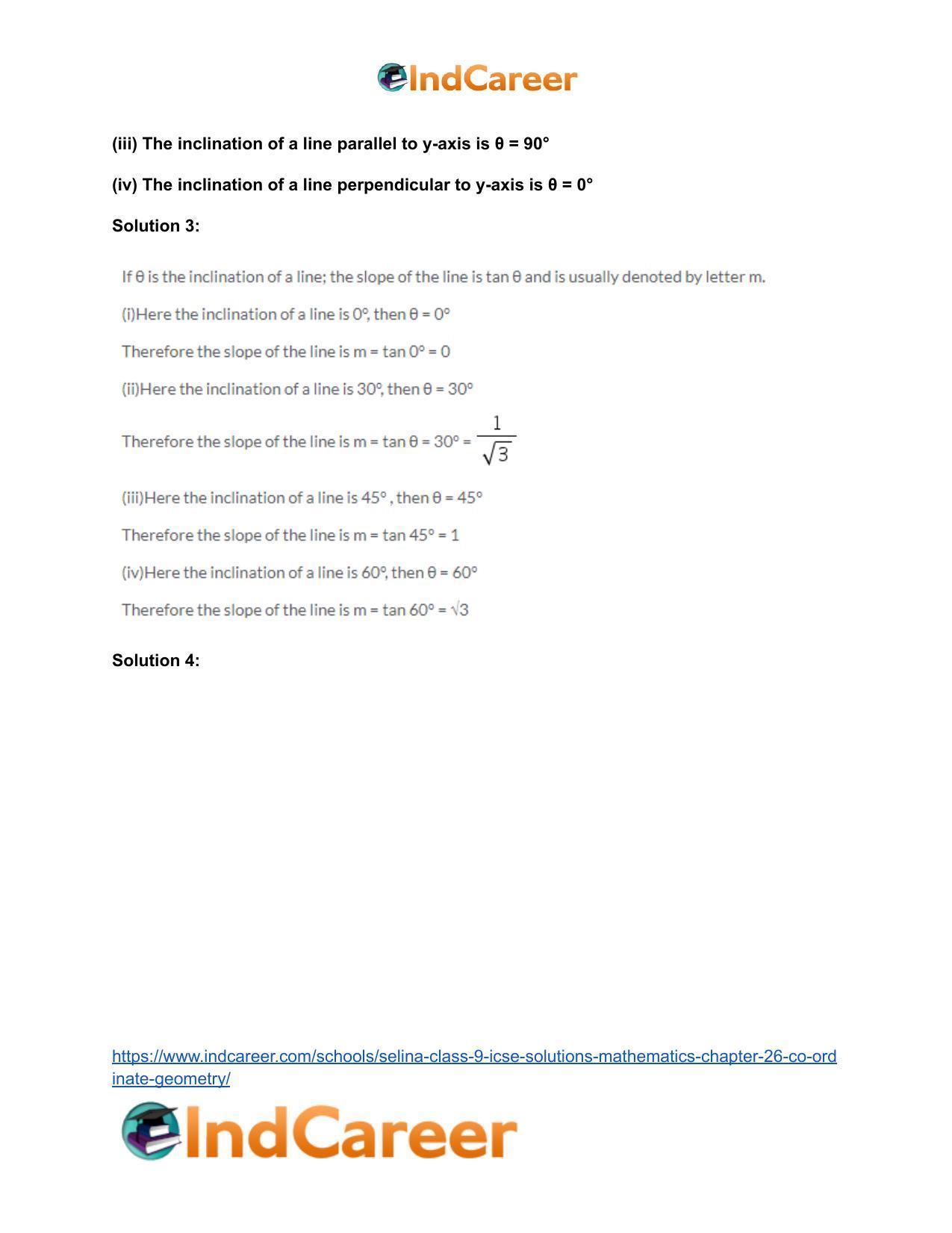 Selina Class 9 ICSE Solutions Mathematics : Chapter 26- Co-ordinate Geometry - Page 68