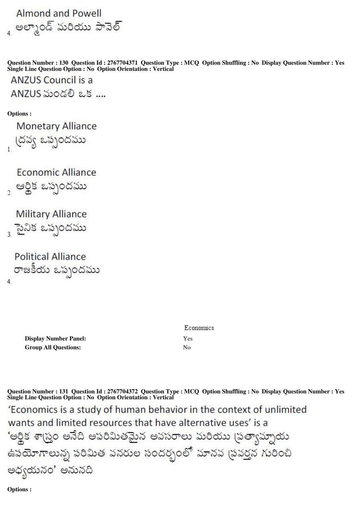 AP EDCET 2019 Social Studies Question Paper - Page 62
