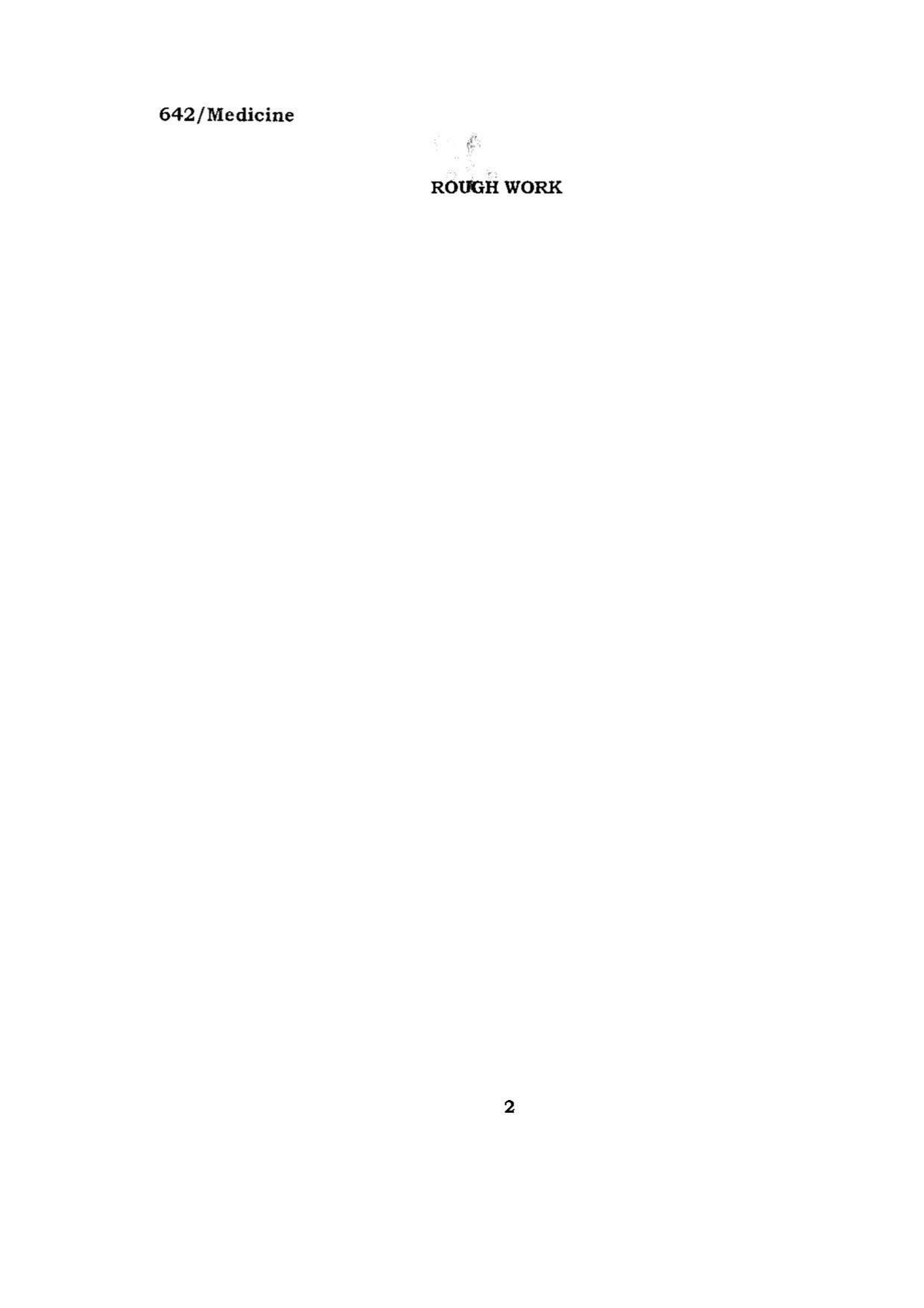 BHU RET MEDICINE 2015 Question Paper - Page 2