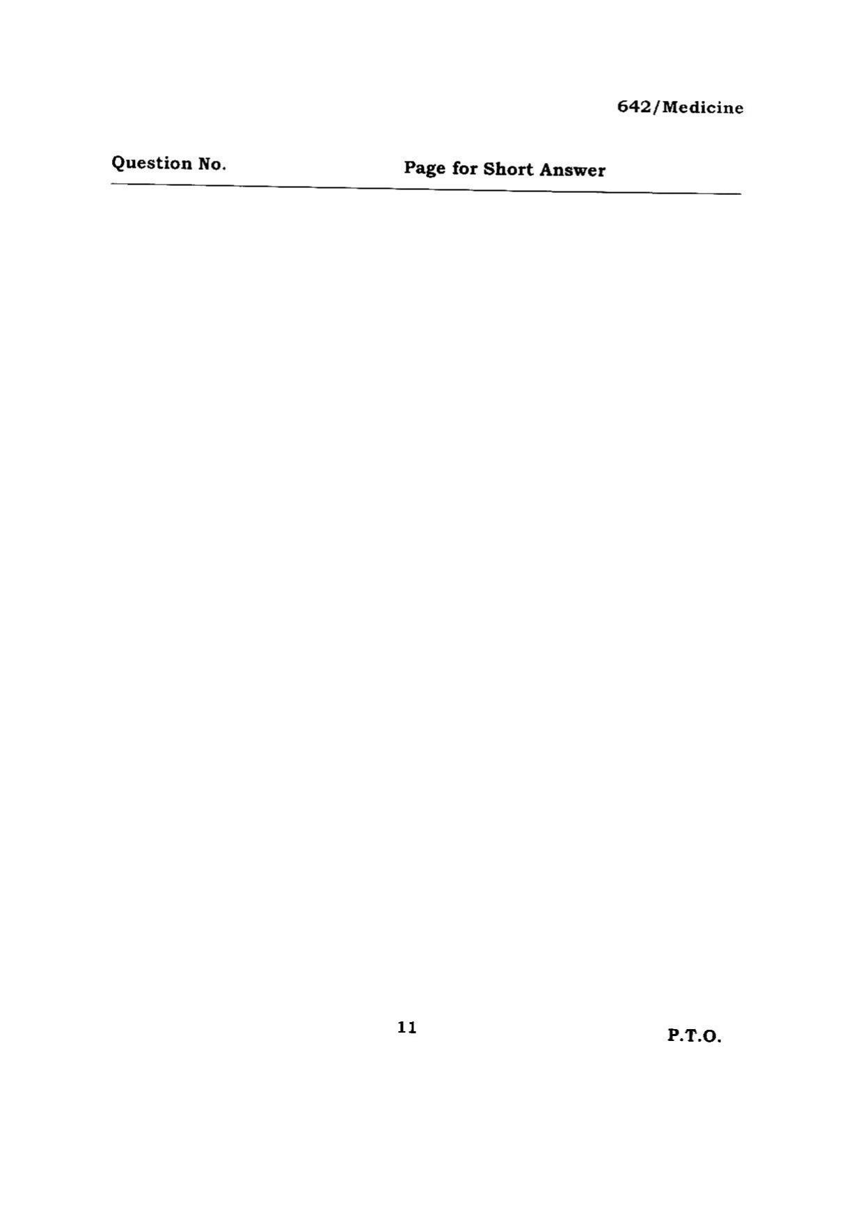 BHU RET MEDICINE 2015 Question Paper - Page 11