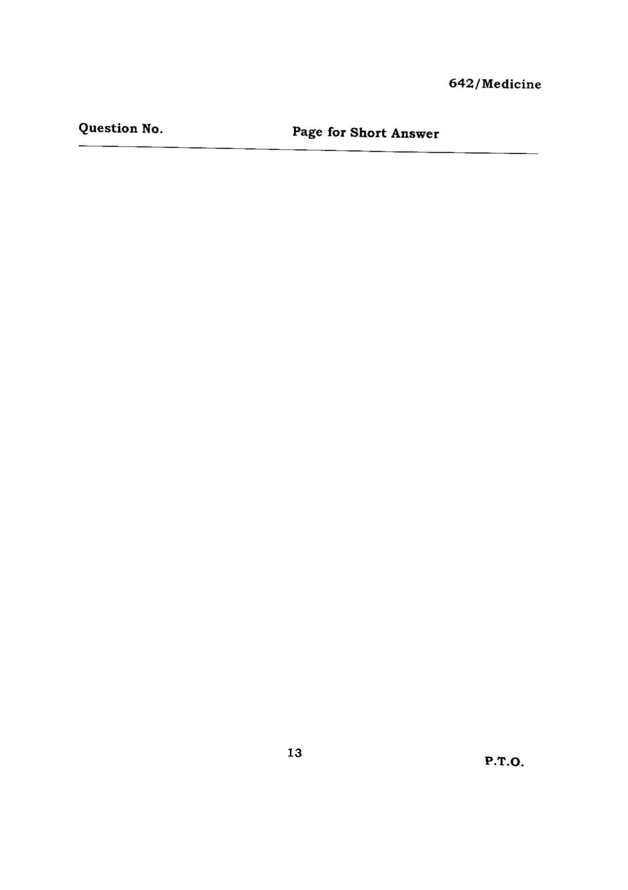 BHU RET MEDICINE 2015 Question Paper - Page 13