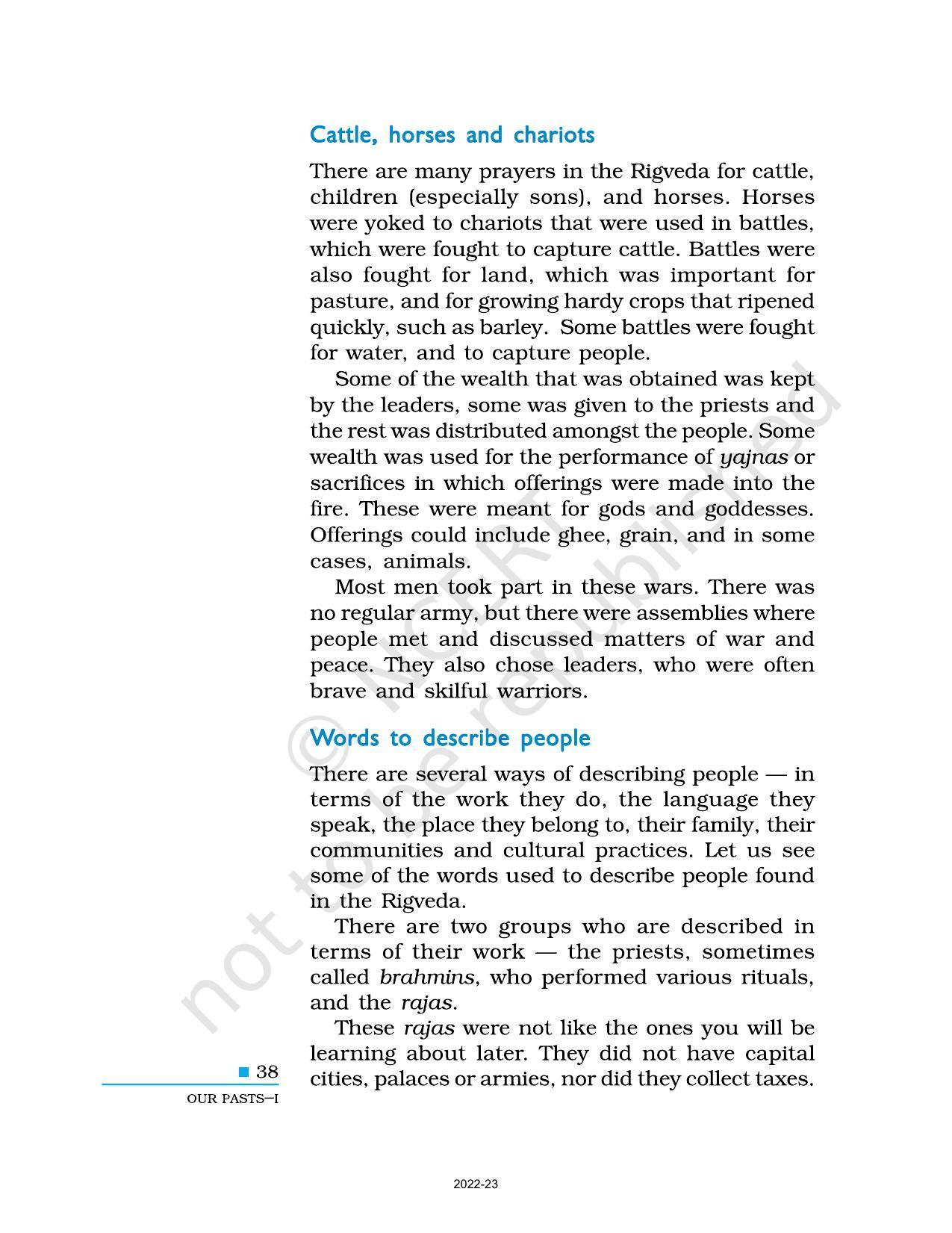 NCERT Book for Class 6 Social Science(History) : Chapter 4-What Books and Burials Tell Us - Page 4