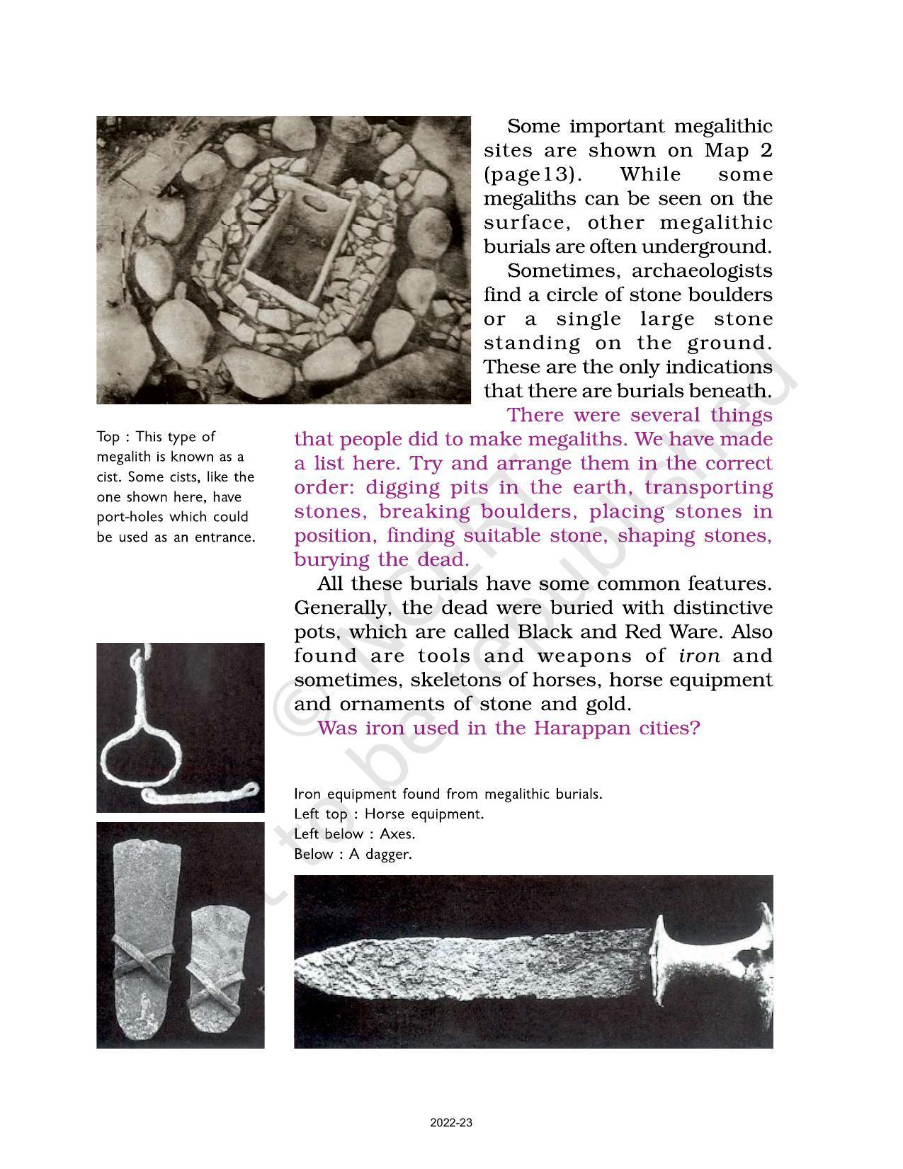 NCERT Book for Class 6 Social Science(History) : Chapter 4-What Books and Burials Tell Us - Page 6