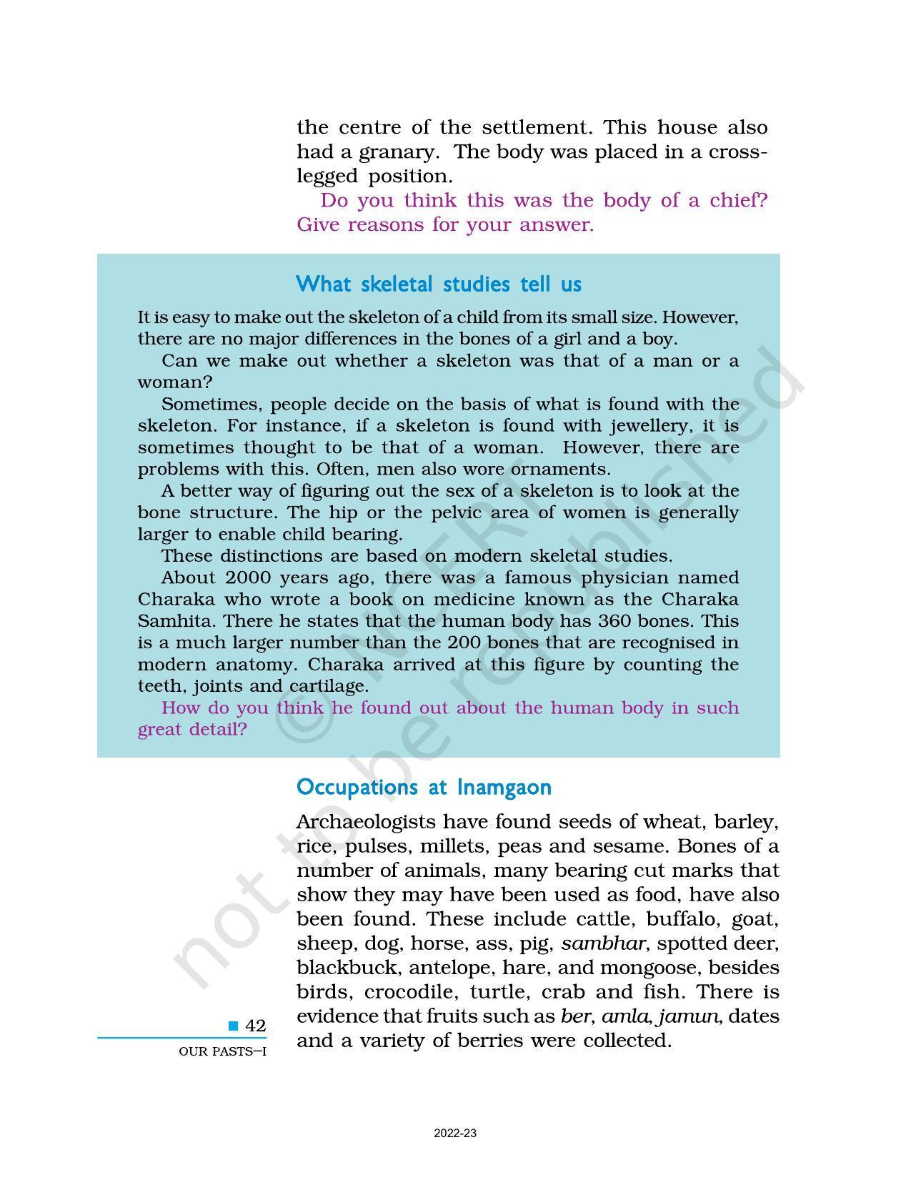 NCERT Book for Class 6 Social Science(History) : Chapter 4-What Books and Burials Tell Us - Page 8