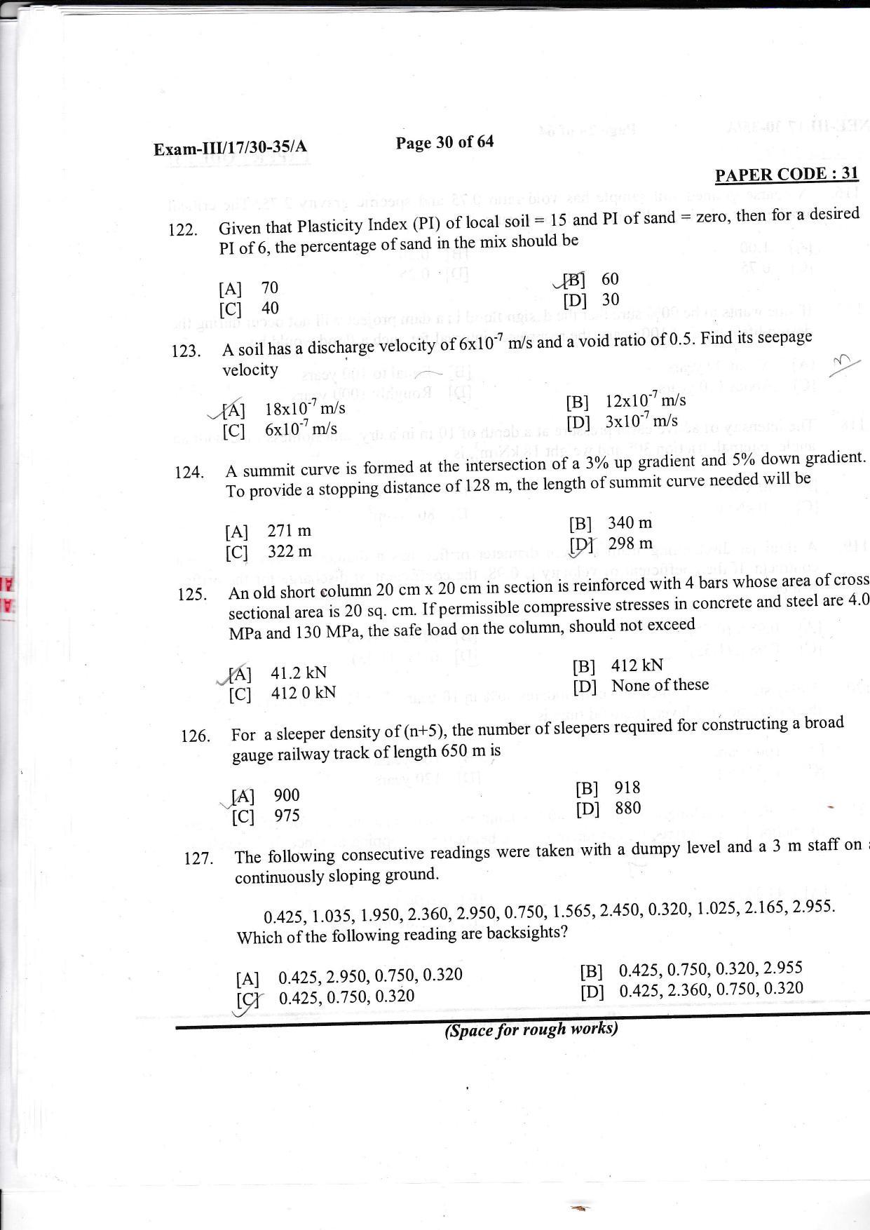 NERIST NEE (3) 2017 Question Paper - Page 21