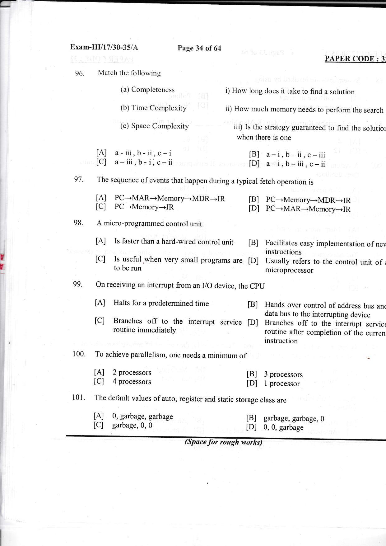 NERIST NEE (3) 2017 Question Paper - Page 25