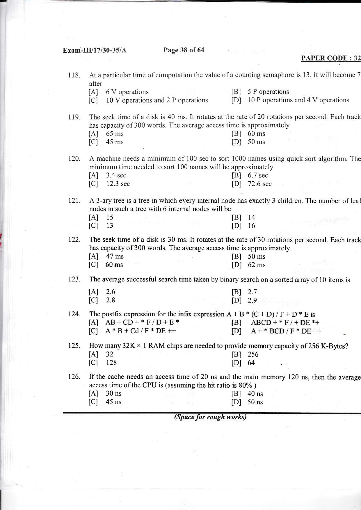 NERIST NEE (3) 2017 Question Paper - Page 29