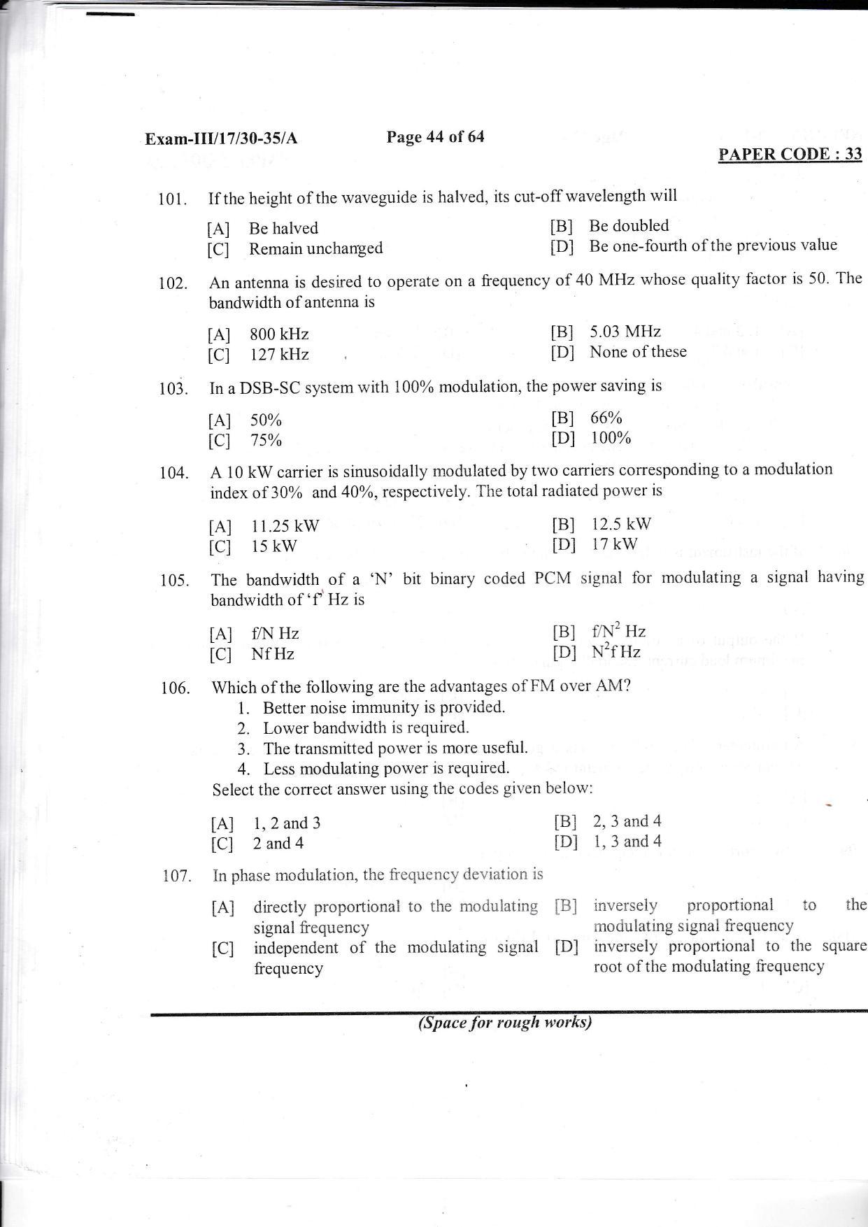 NERIST NEE (3) 2017 Question Paper - Page 35