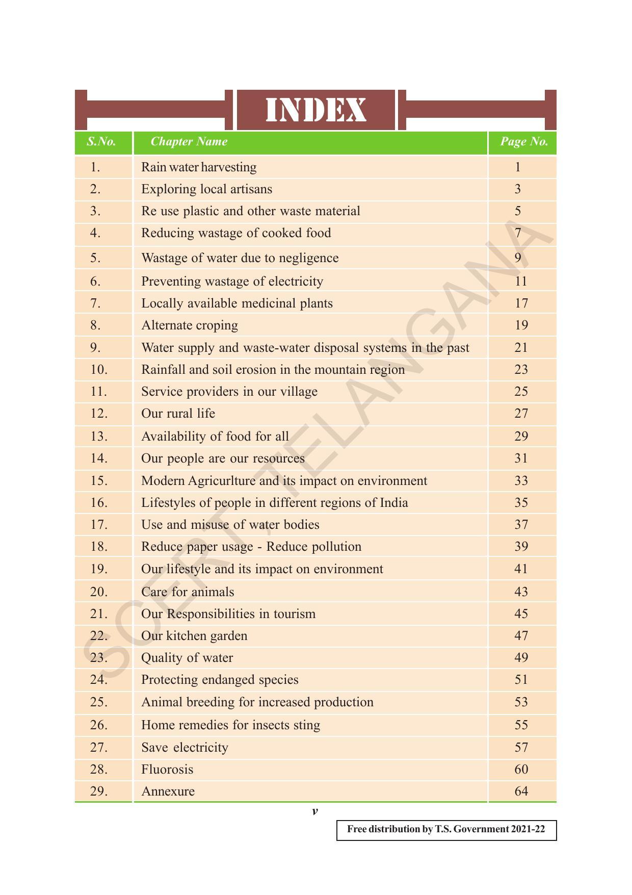 TS SCERT Class 9 Social Environmental Education (English Medium) Text Book - Page 7
