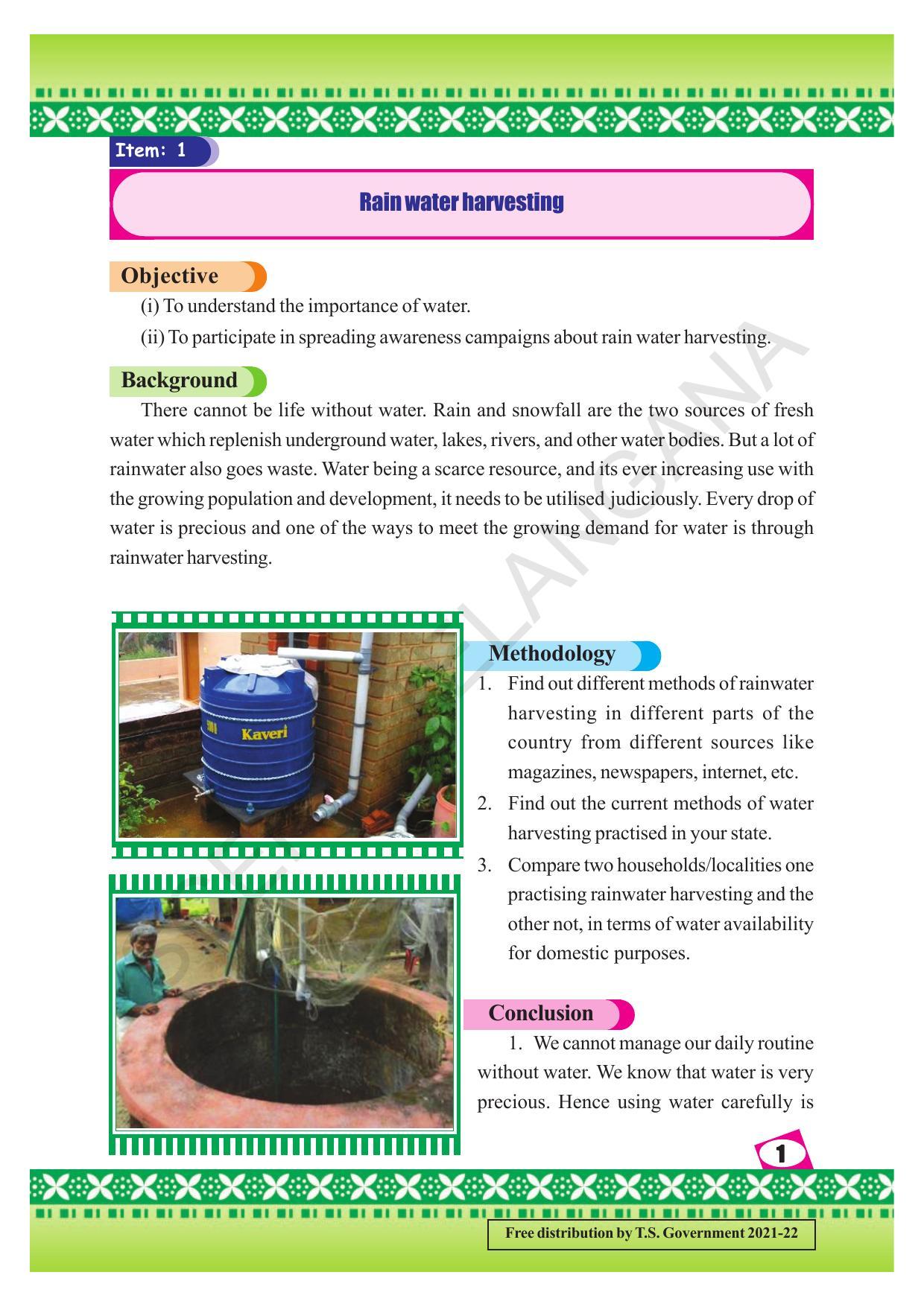 TS SCERT Class 9 Social Environmental Education (English Medium) Text Book - Page 9