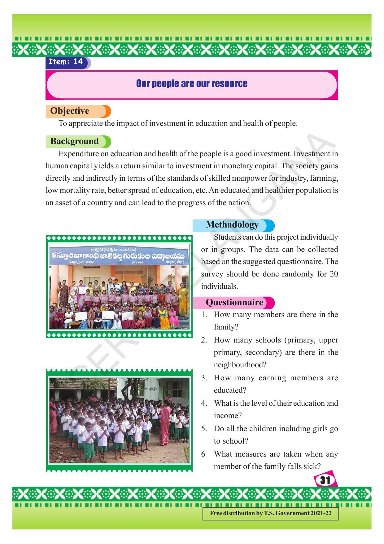 TS SCERT Class 9 Social Environmental Education (English Medium) Text Book - Page 39