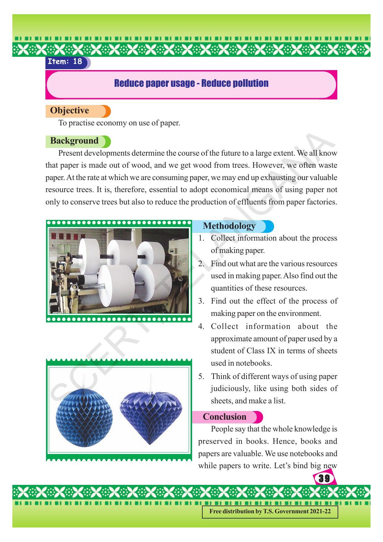 TS SCERT Class 9 Social Environmental Education (English Medium) Text Book - Page 47