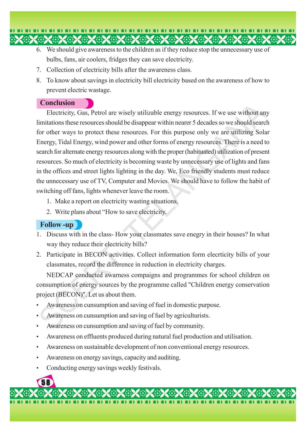 TS SCERT Class 9 Social Environmental Education (English Medium) Text Book - Page 66