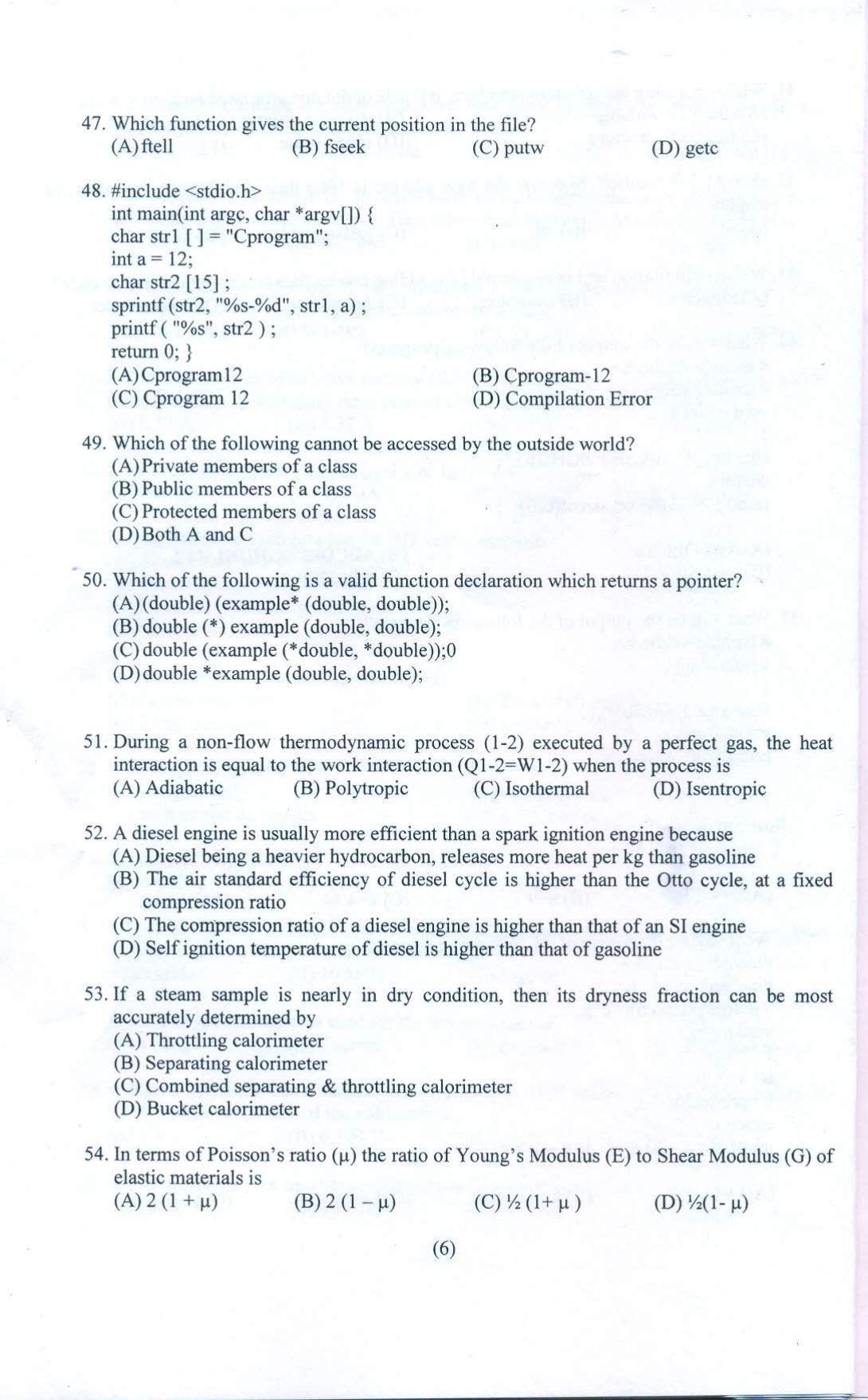 PULEET 2021 Previous Question Paper - Page 7