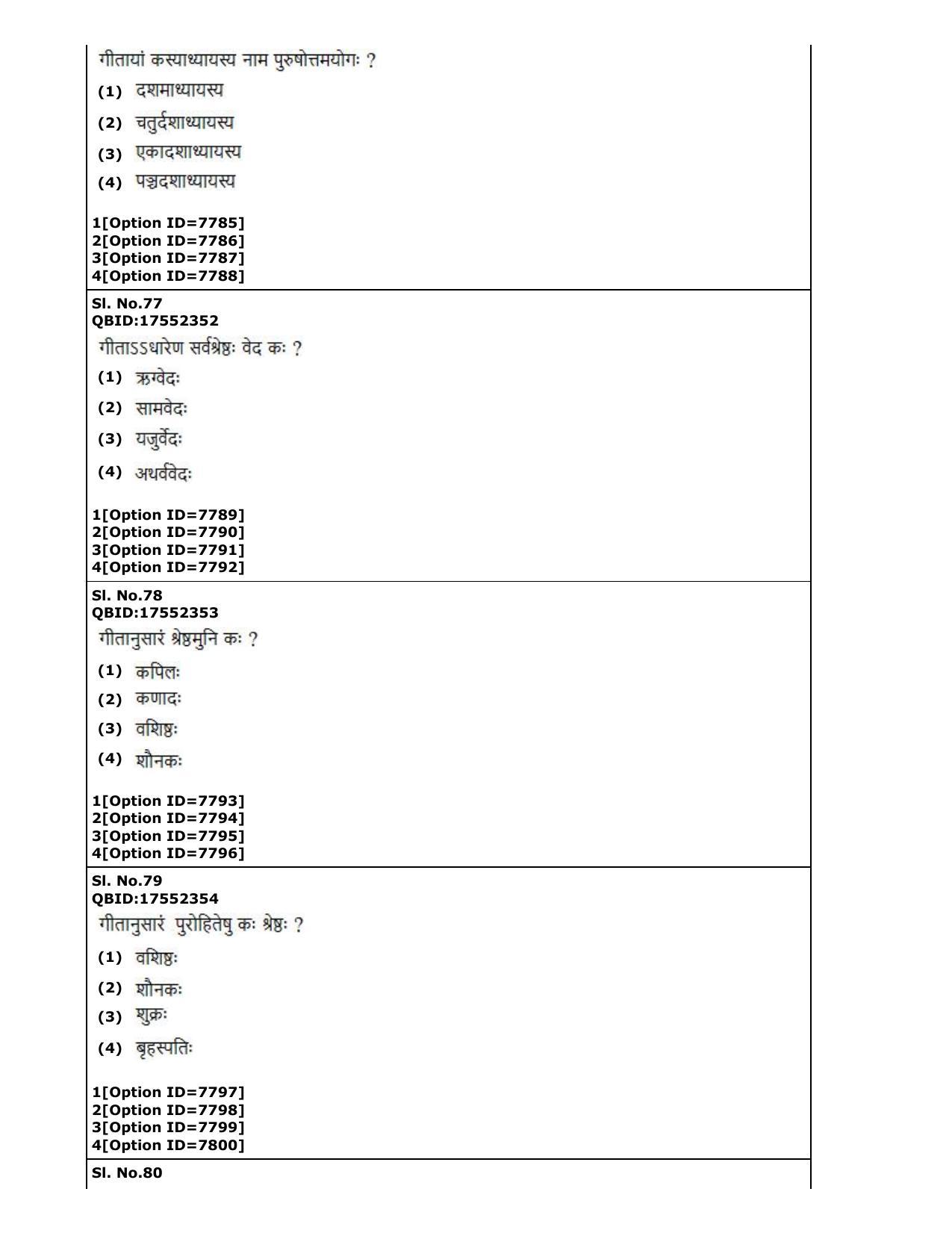 CUET (PG) 2022: PGQP-71 Dharma Vijnan (3-09-2022) Question Paper - Page 27