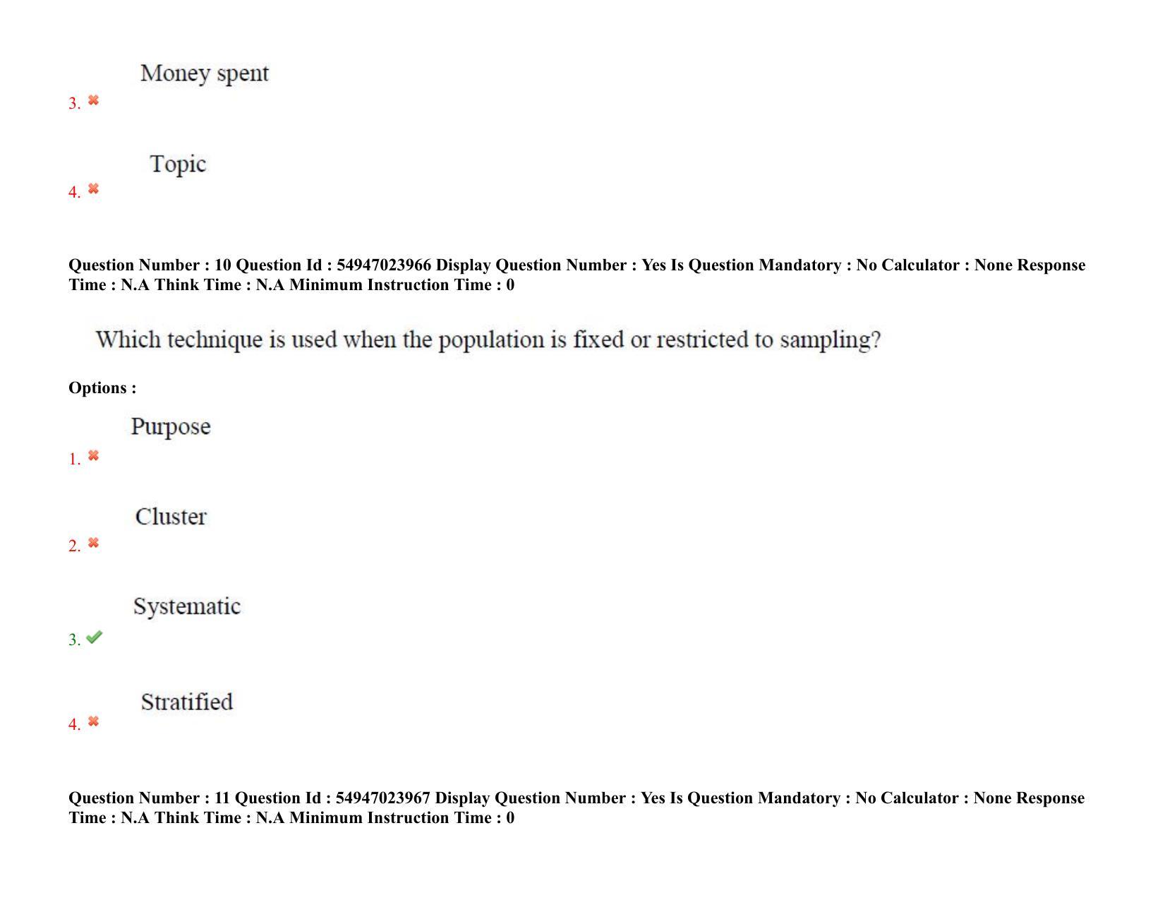 AP RCET 2022: Sociology-  17/10/2022 (Monday) Session-I Question Paper With keys - Page 8