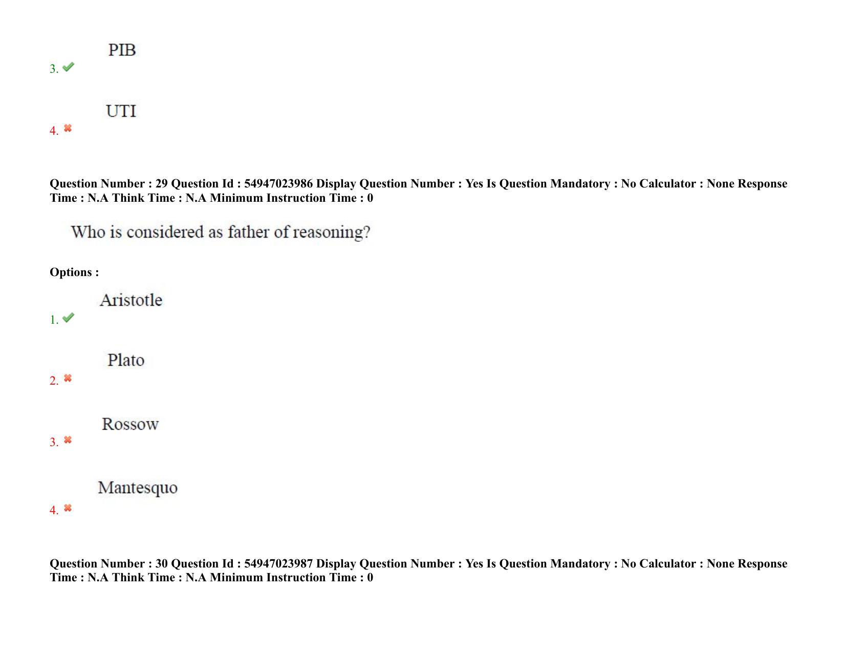 AP RCET 2022: Sociology-  17/10/2022 (Monday) Session-I Question Paper With keys - Page 22