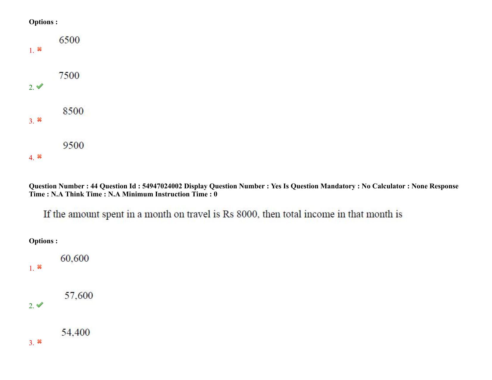 AP RCET 2022: Sociology-  17/10/2022 (Monday) Session-I Question Paper With keys - Page 33