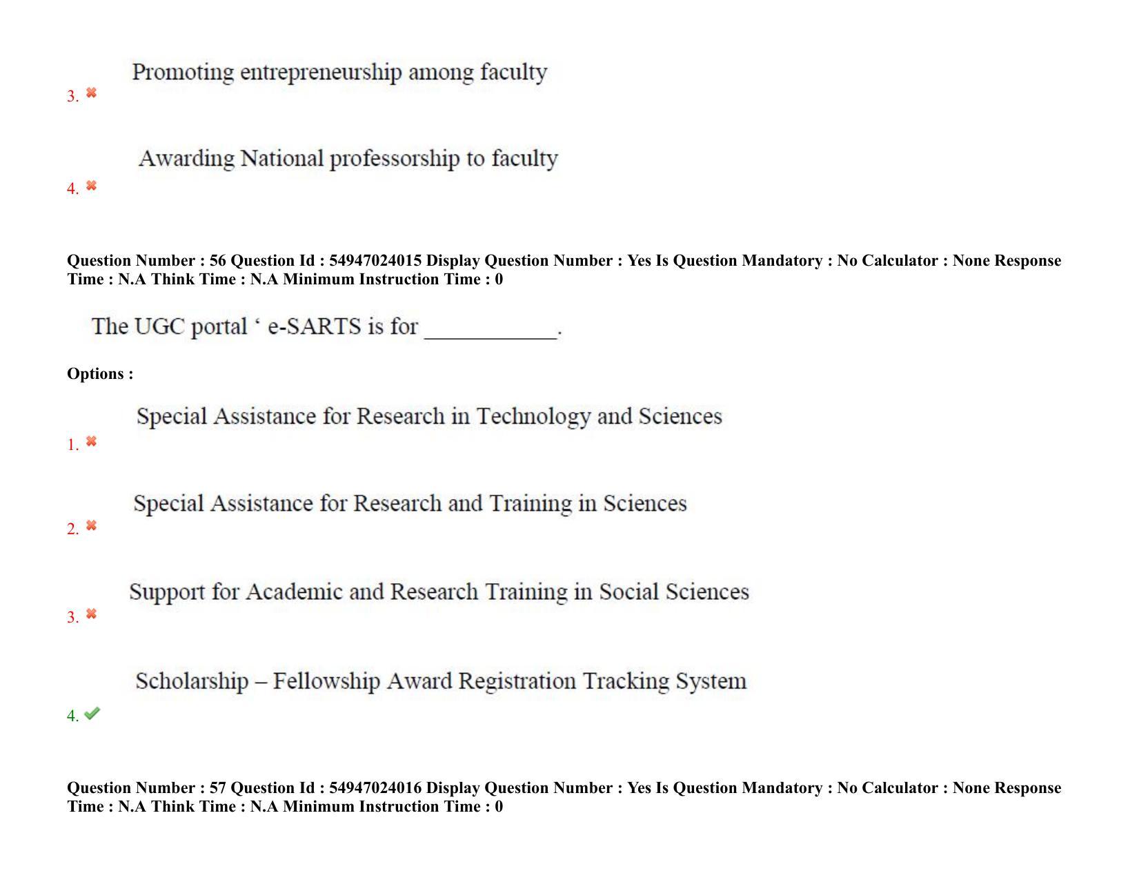 AP RCET 2022: Sociology-  17/10/2022 (Monday) Session-I Question Paper With keys - Page 42