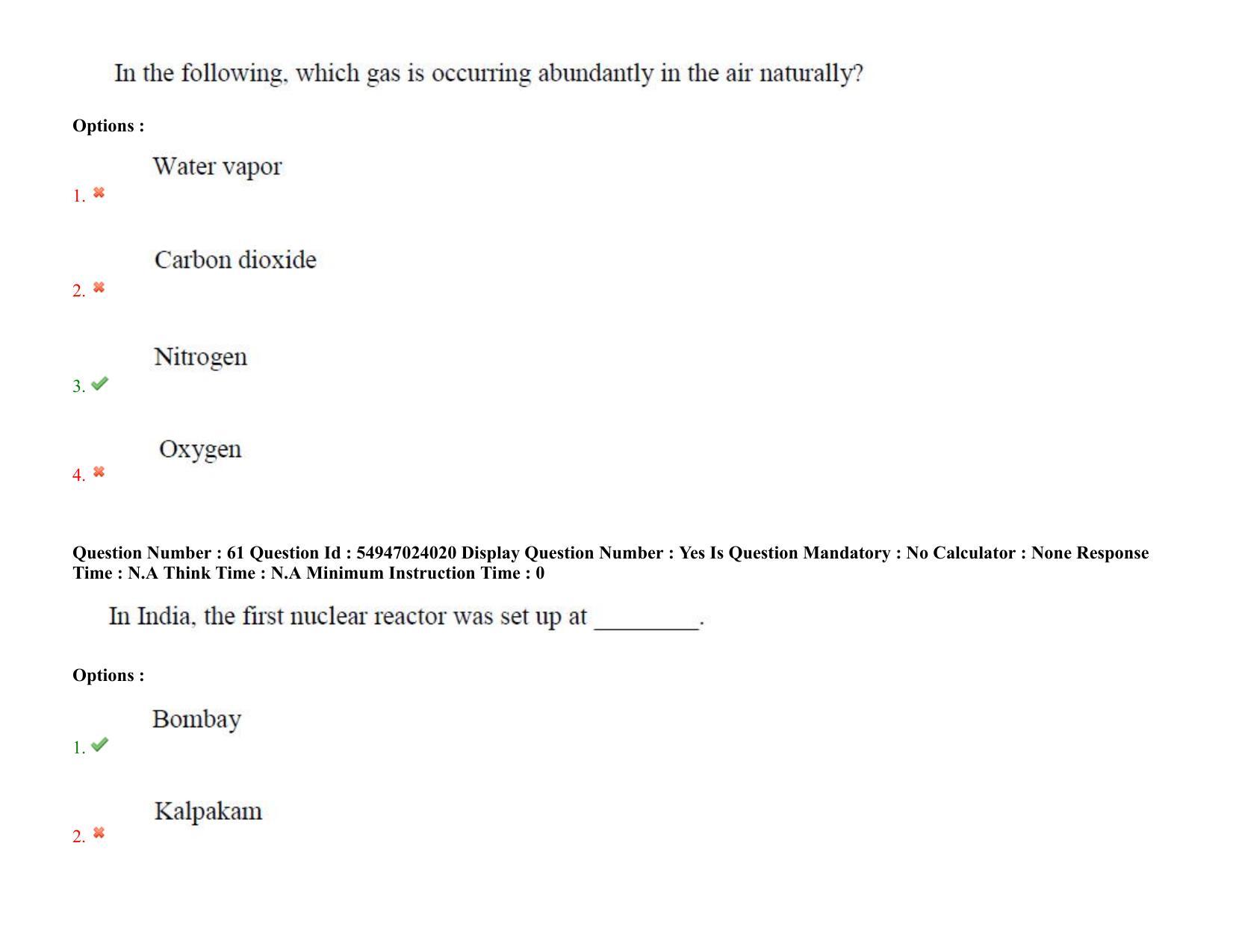 AP RCET 2022: Sociology-  17/10/2022 (Monday) Session-I Question Paper With keys - Page 45