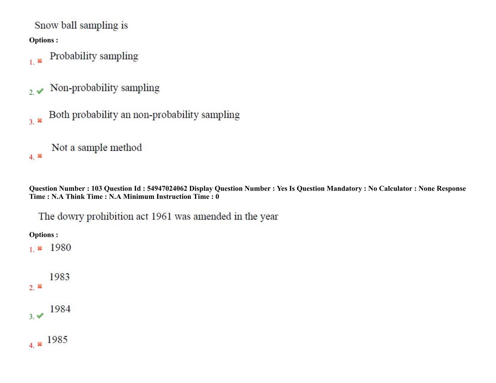 AP RCET 2022: Sociology-  17/10/2022 (Monday) Session-I Question Paper With keys - Page 71