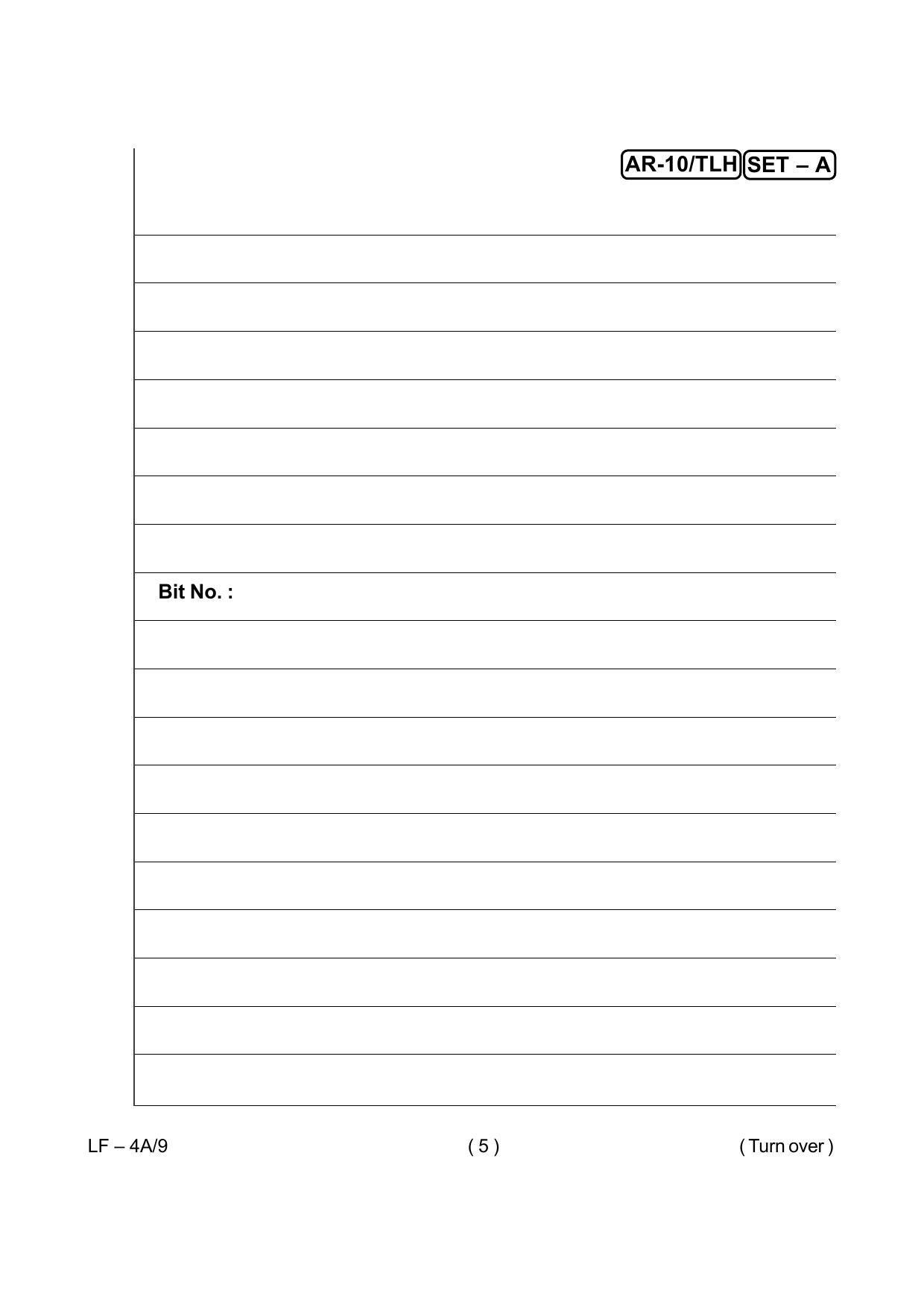 Odisha Class 10 Hindi / Sanskrit Part - II (Subjective) 2014 Question Paper with Answer Key - Page 5