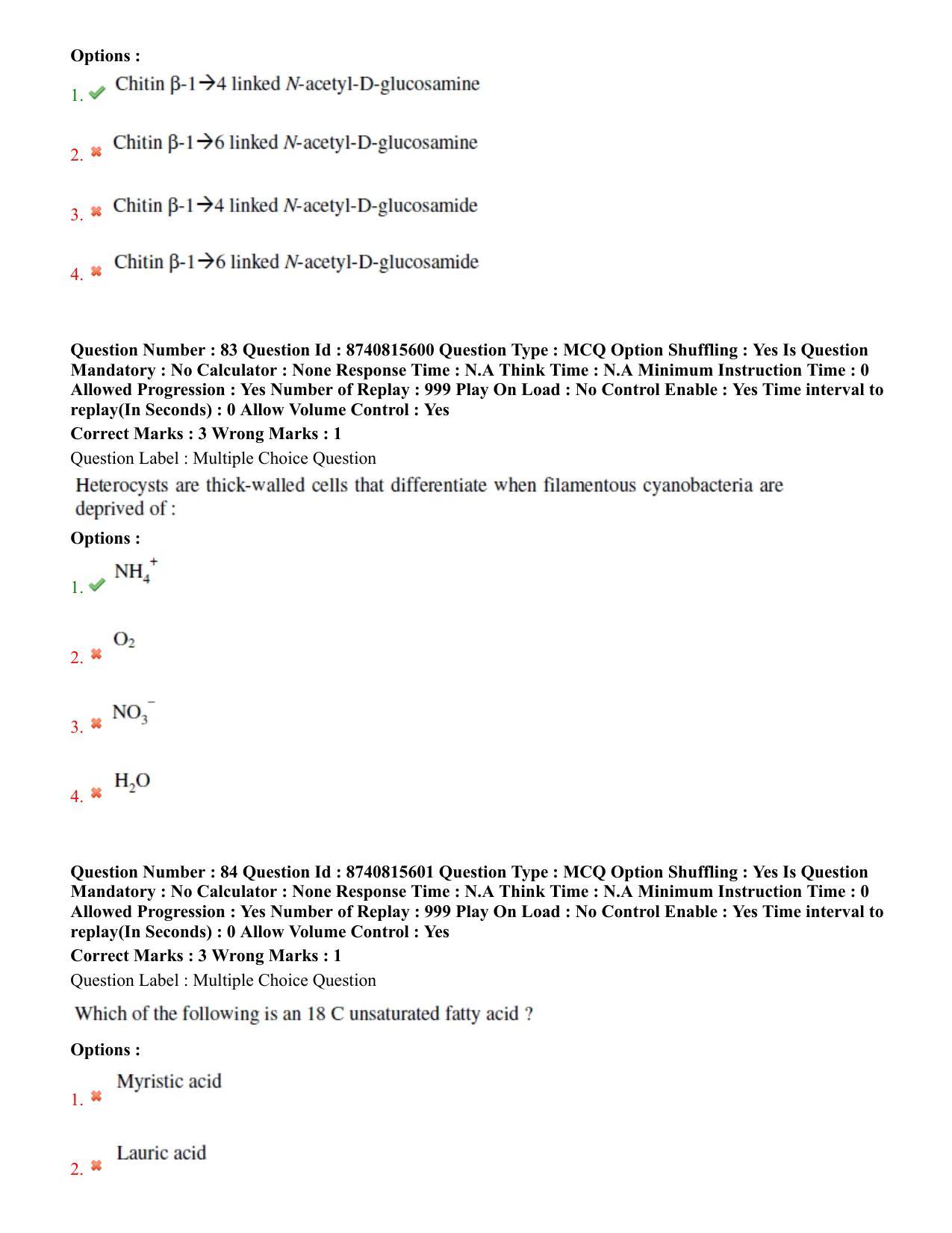 BHU RET Plant 2020 Question Paper - Page 46