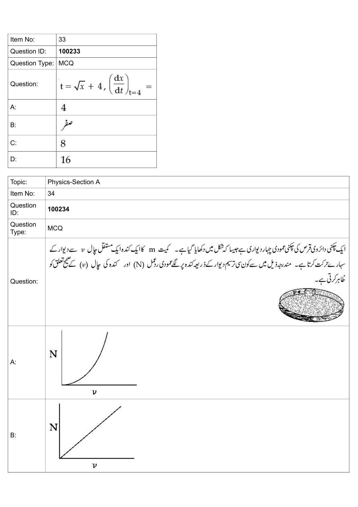 JEE Mains 2022: BTech Urdu (Shift 1) 29-07-2022 Question Paper - Page 14