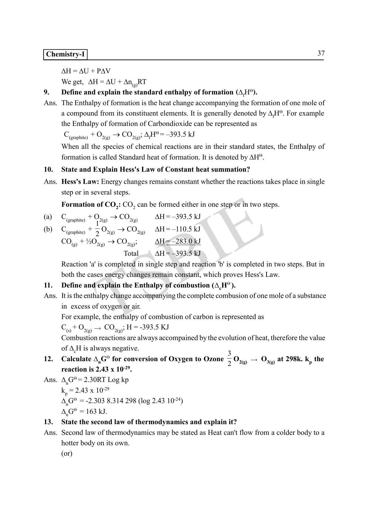 TS SCERT Inter 1st Year Chemistry Path 1 (English Medium) Text Book - Page 42